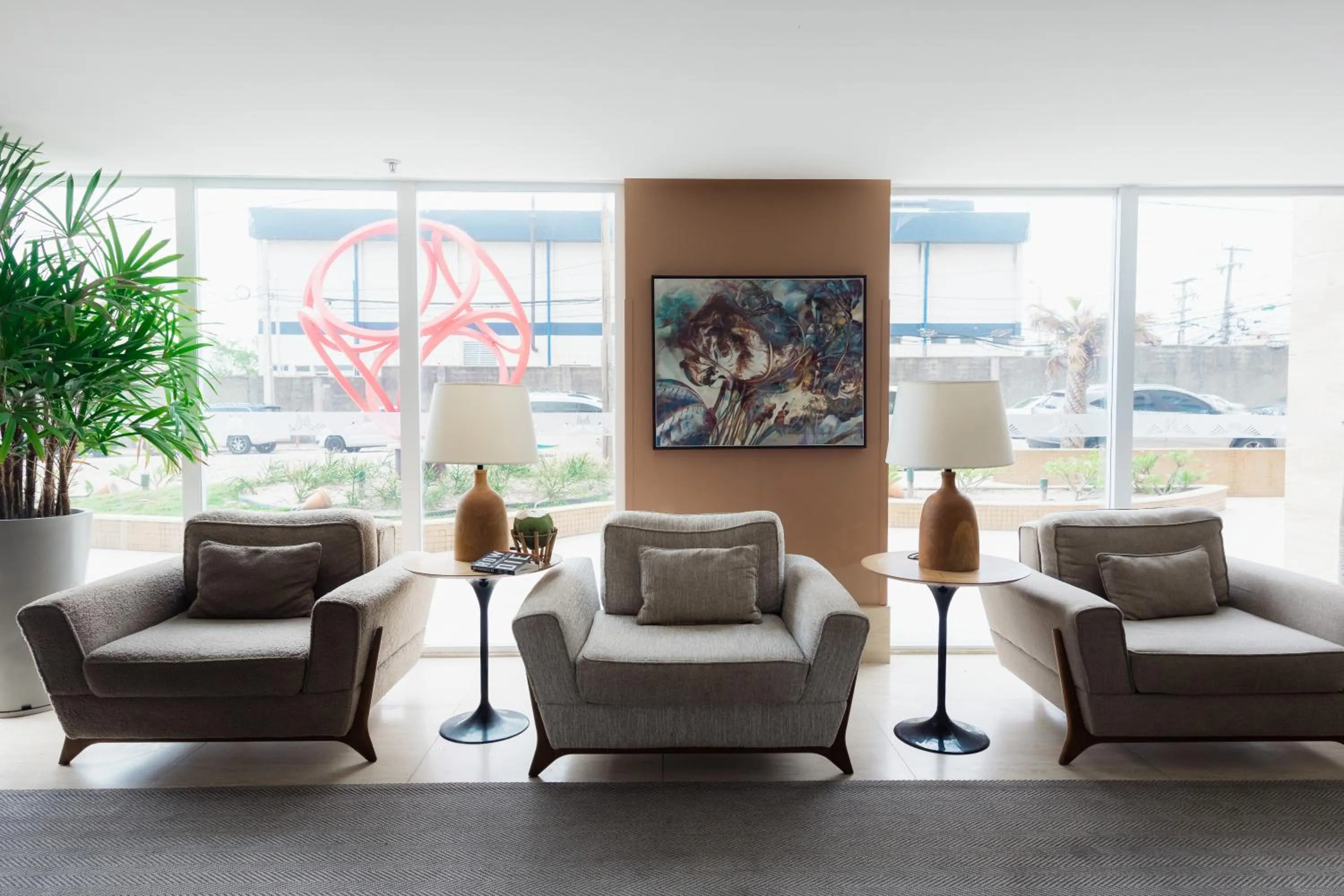 Lobby or reception in Gran Mareiro Hotel