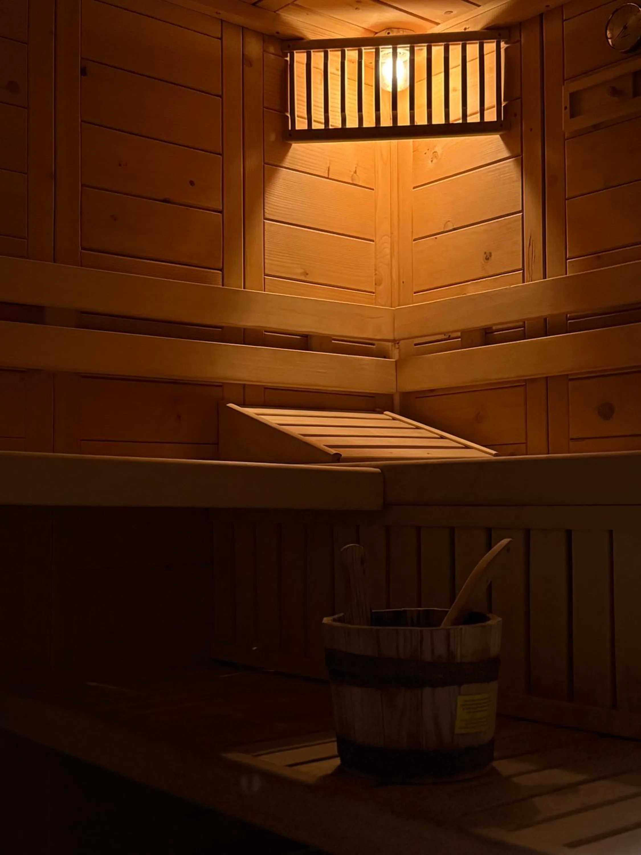 Sauna in Hotel Iliovasilema