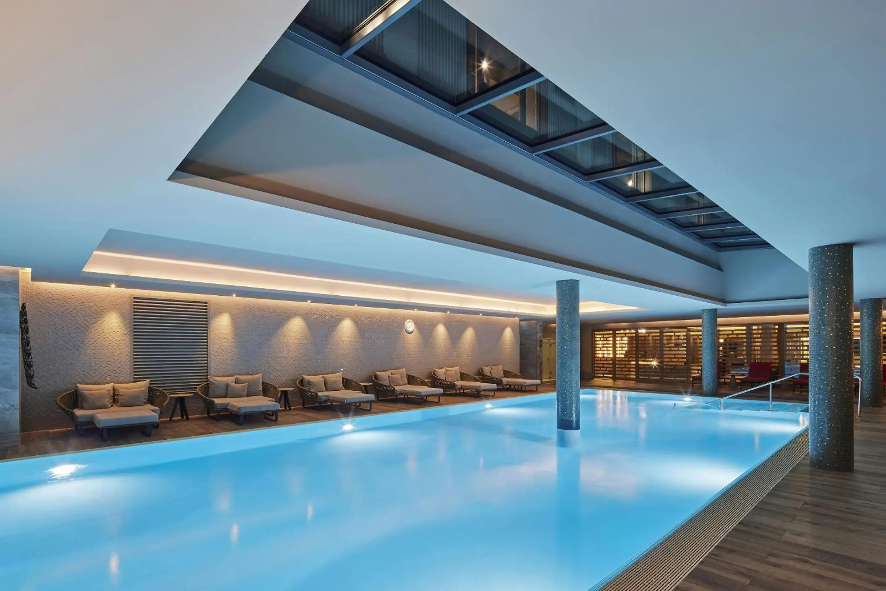 Swimming pool in TITANIC Chaussee Berlin Swimming pool in TITANIC Chaussee Berlin