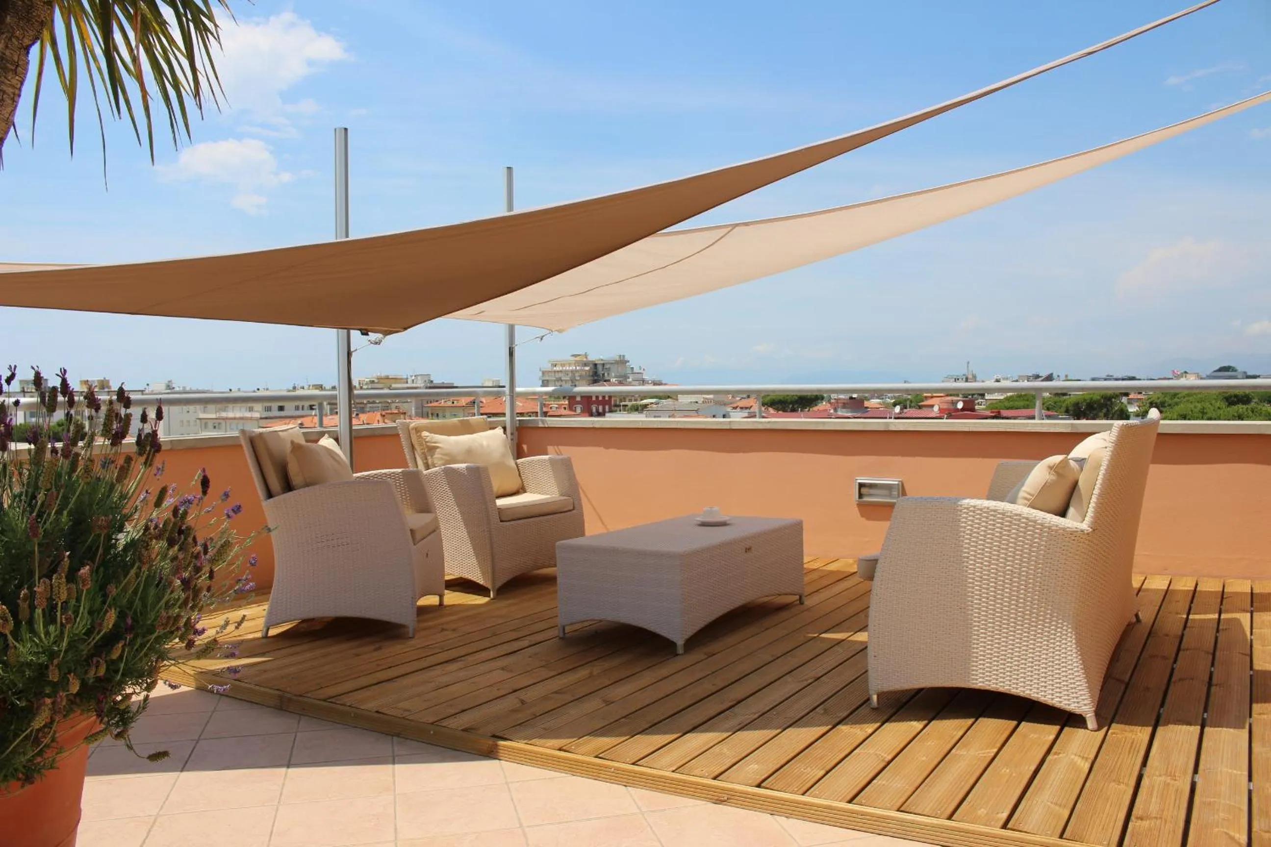 Balcony/Terrace in Hotel Piccolo Mondo