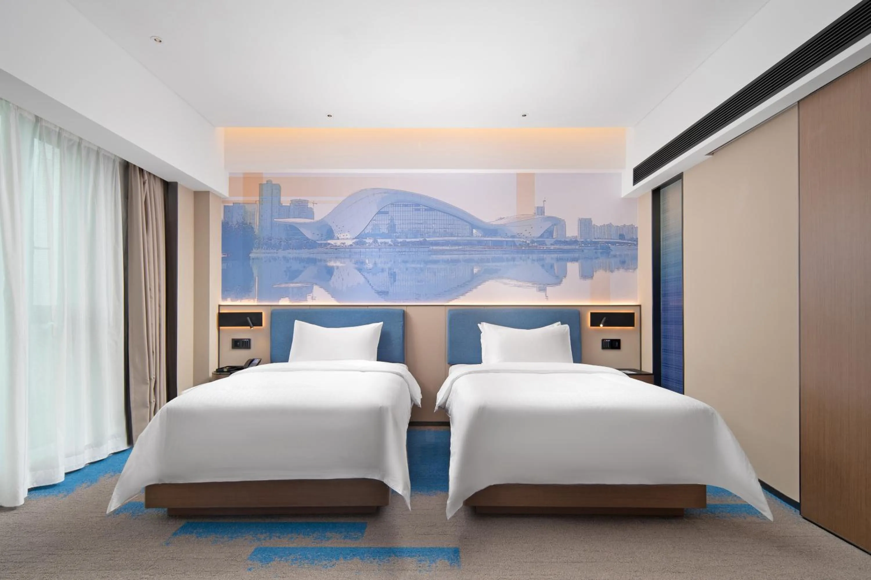 Bed in Hampton by hilton Jiujiang Balihu