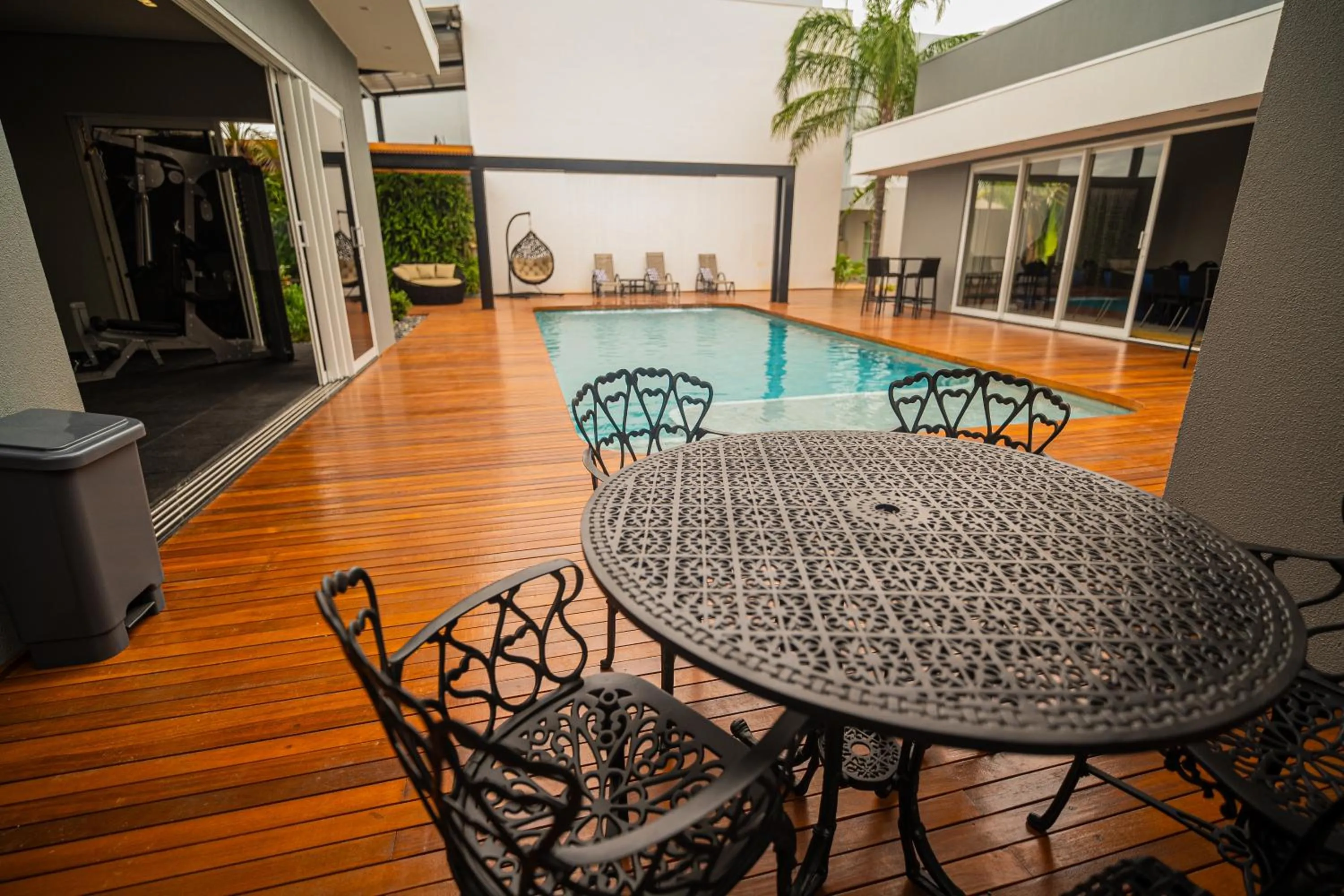 Swimming pool in Hotel Opuka