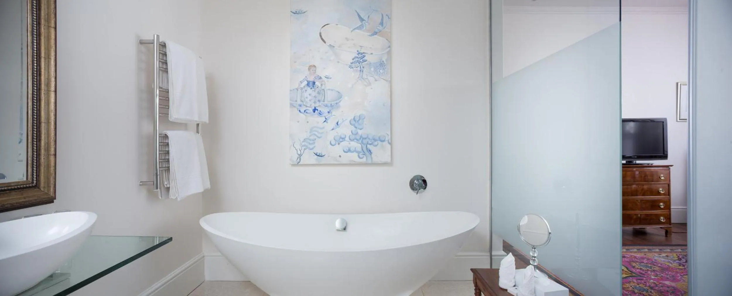 Bathroom in Oude Werf Hotel