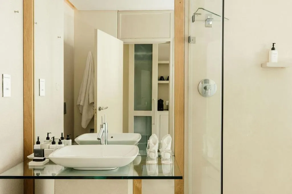 Bathroom in Oude Werf Hotel