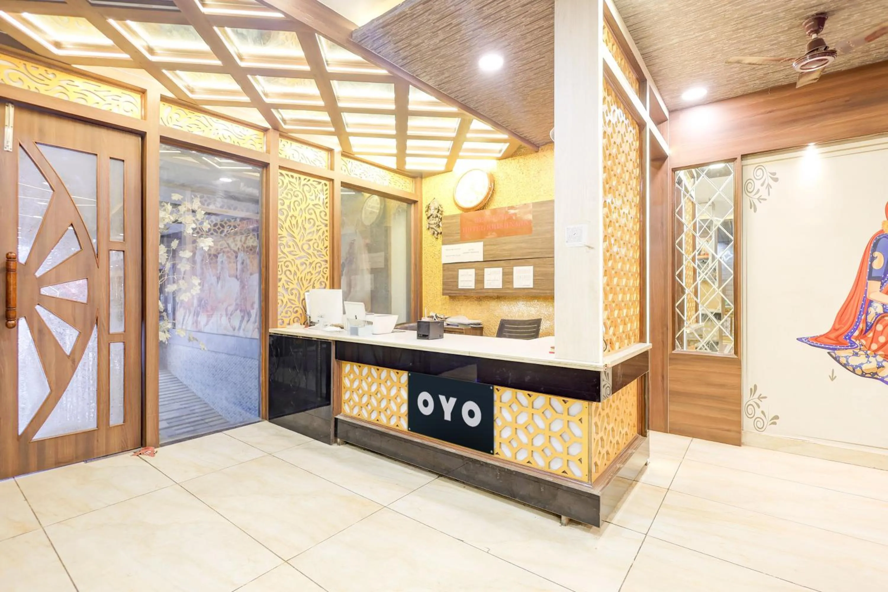 Lobby or reception in Hotel O Krishna Inn