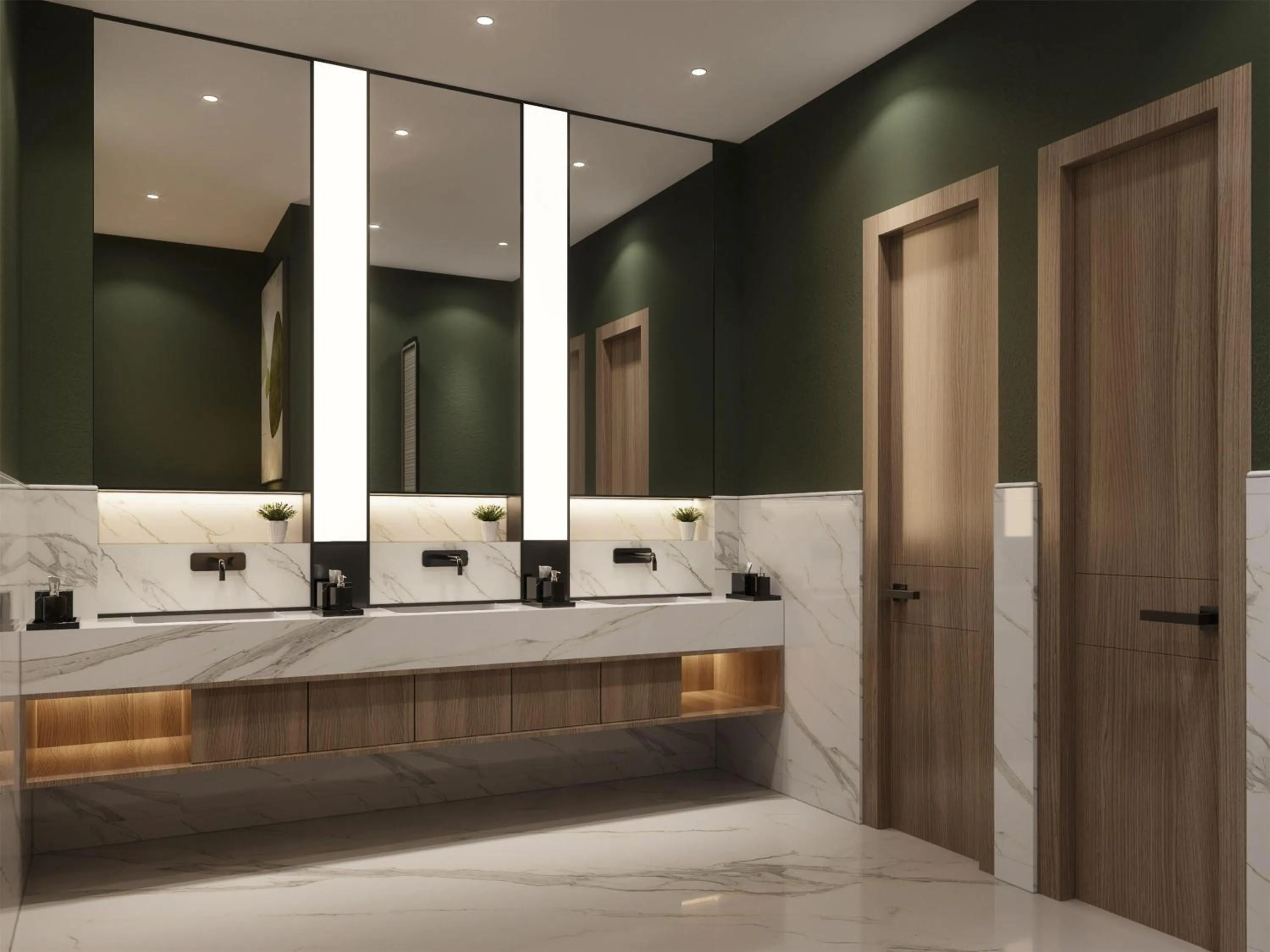 Lobby or reception in Doubletree By Hilton Bengaluru Airport