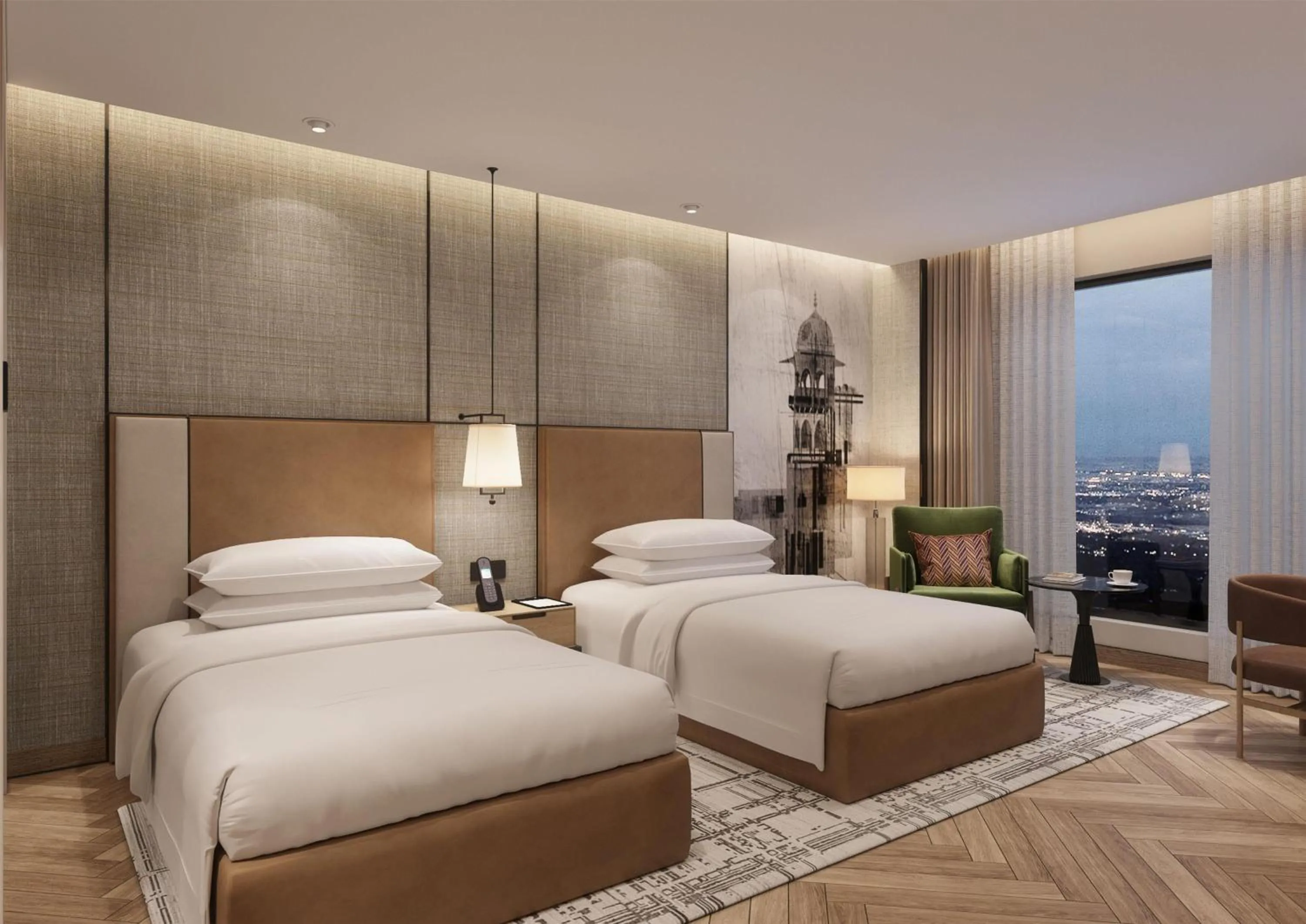 Bed in Doubletree By Hilton Bengaluru Airport