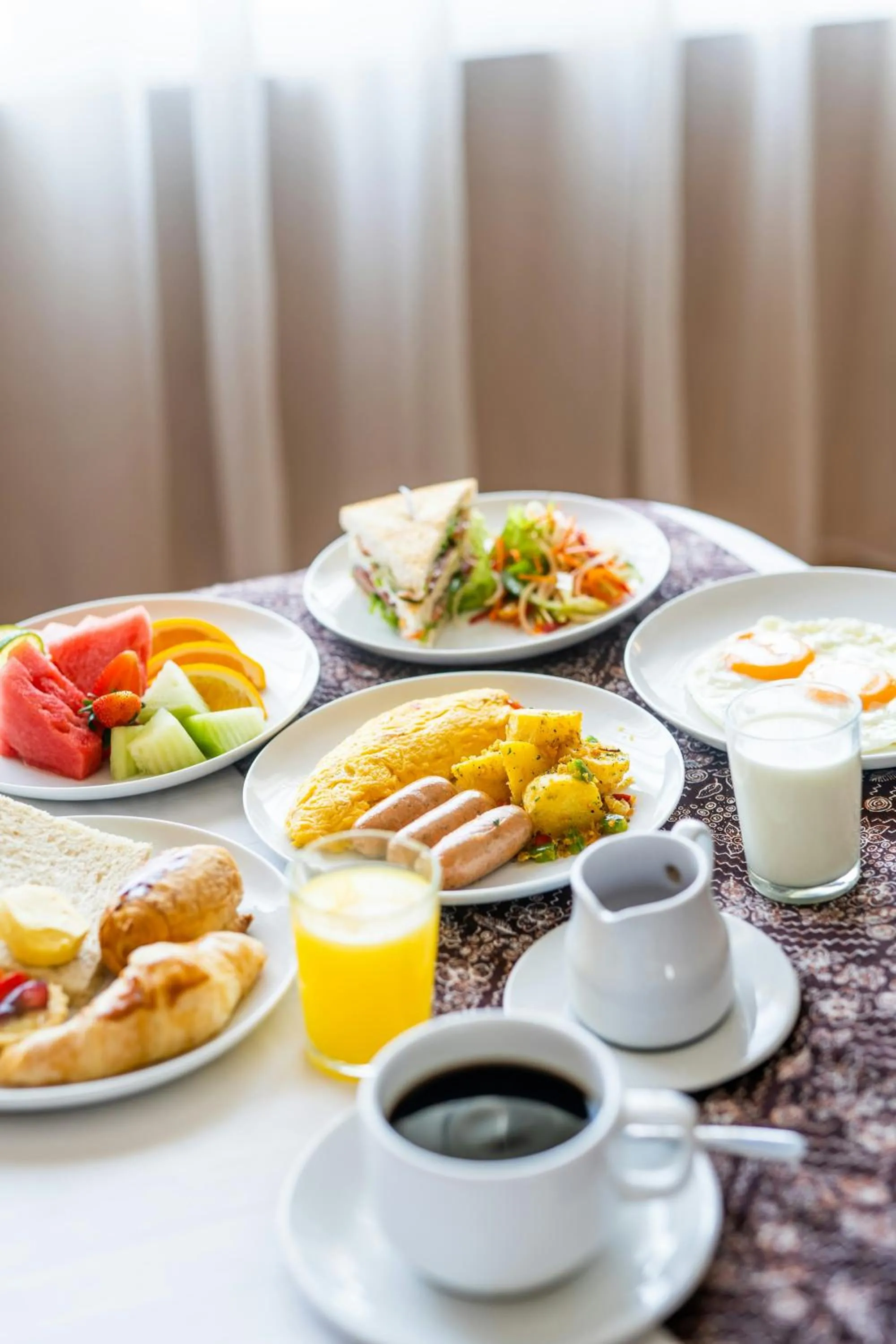 Breakfast in Hilton Garden Inn Guangzhou Baiyun Airport