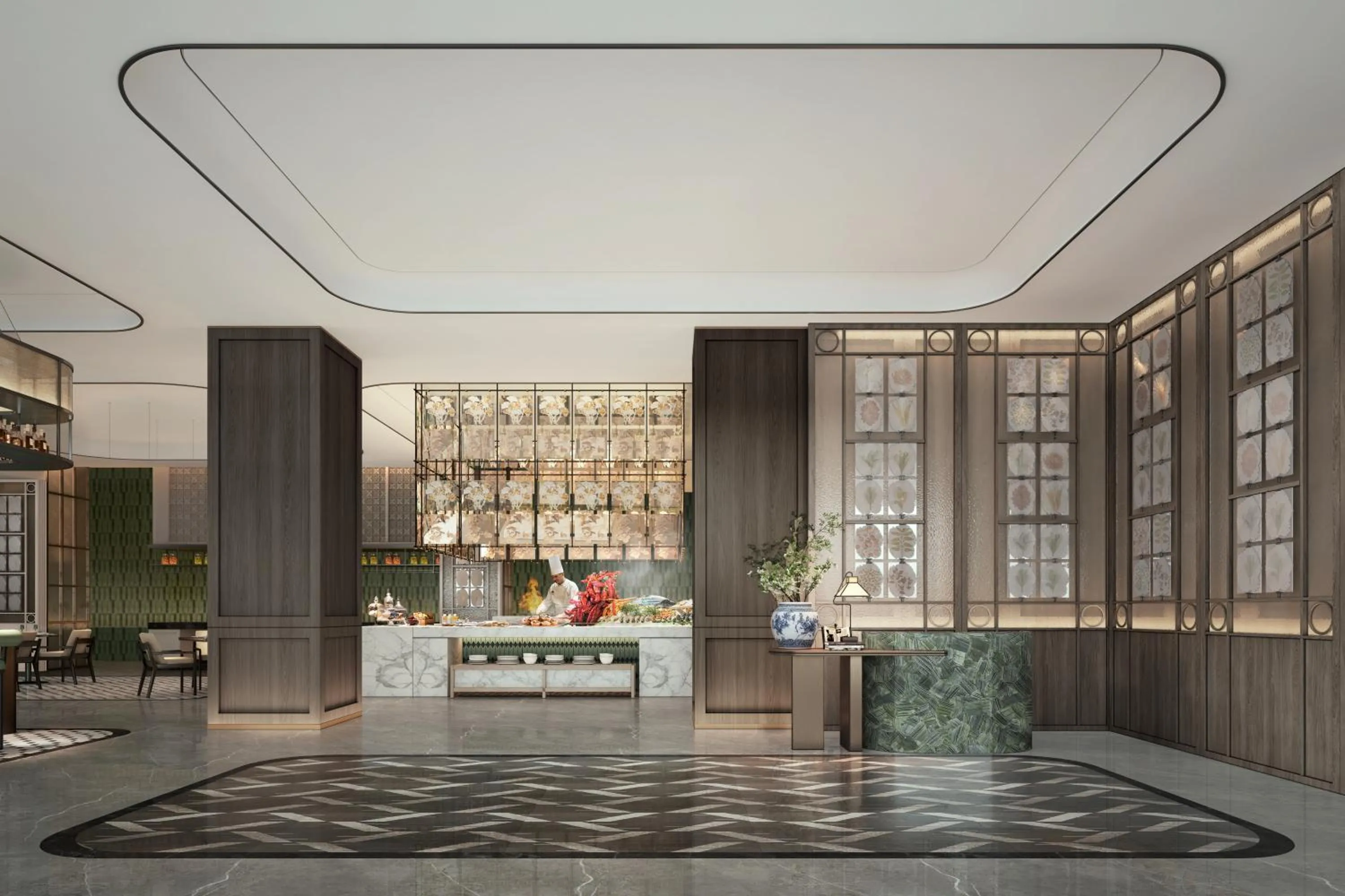 Restaurant/places to eat in Hilton Guangzhou Baiyun Airport