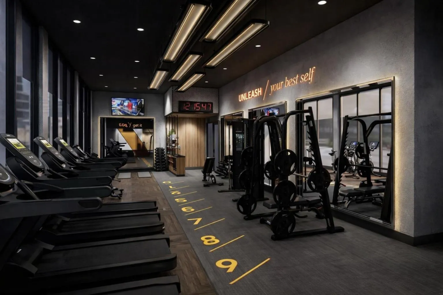 Fitness centre/facilities in Tempo By Hilton Washington Dc Downtown