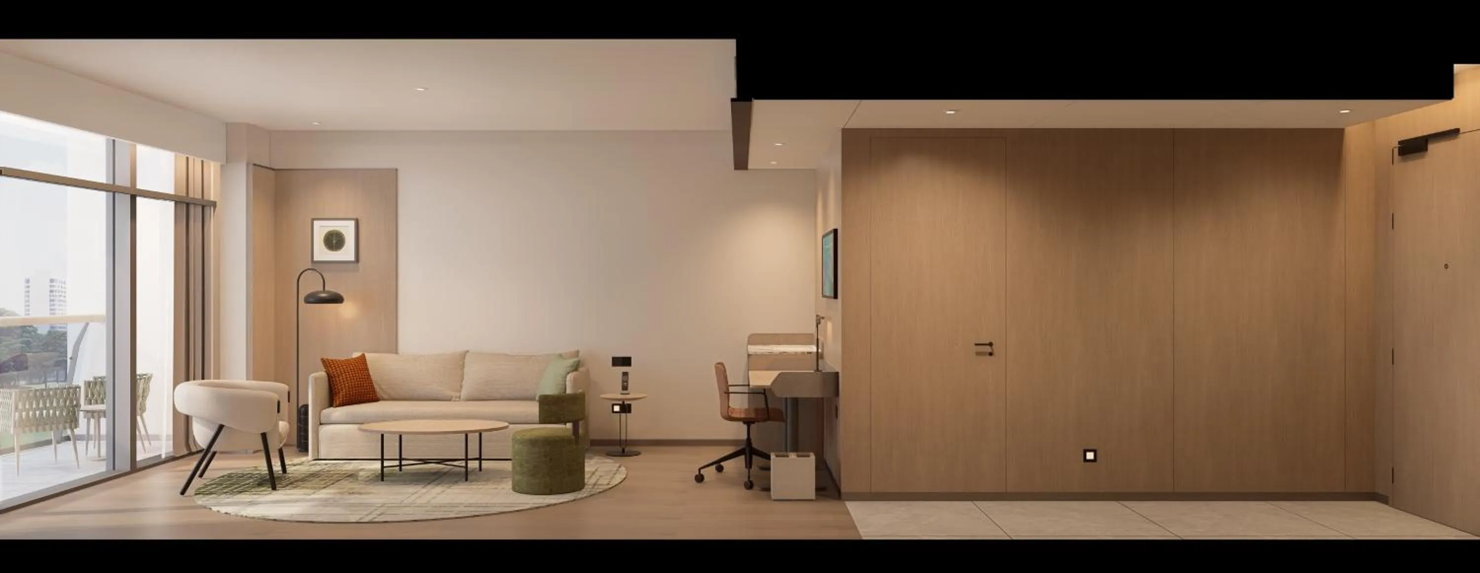 Living room in Hilton Garden Inn Huangshi Dinosaur Wonderland