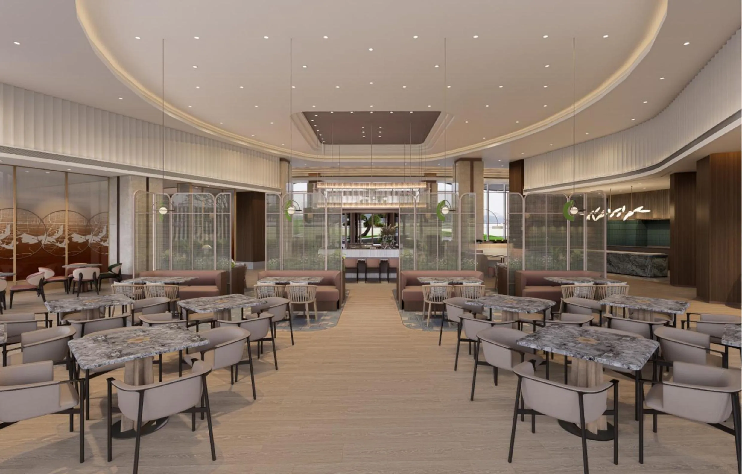 Restaurant/places to eat in Hilton Garden Inn Huangshi Dinosaur Wonderland