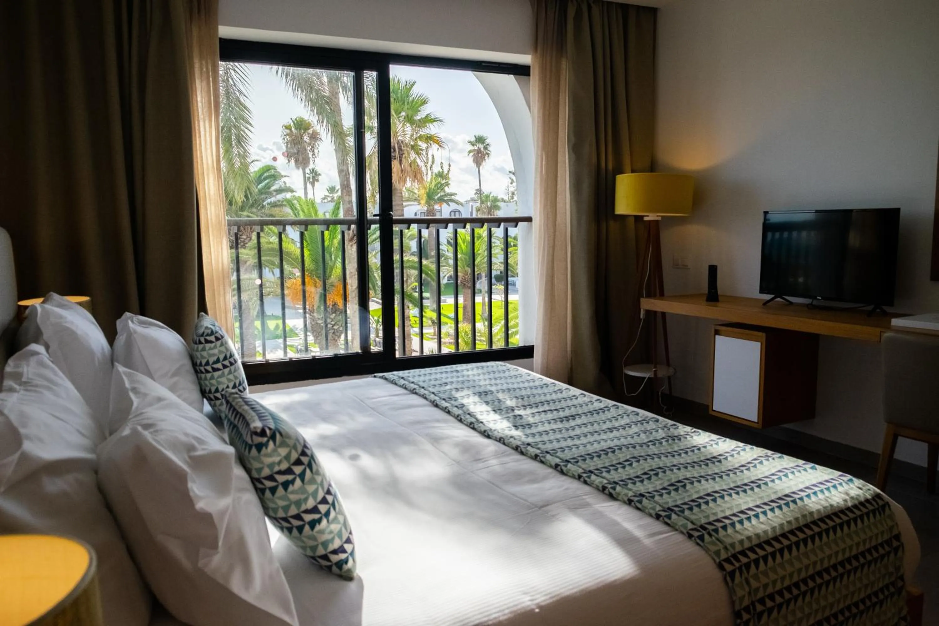 Bedroom, Bed in Les Orangers Garden Villas and Bungalows Ultra All inclusive