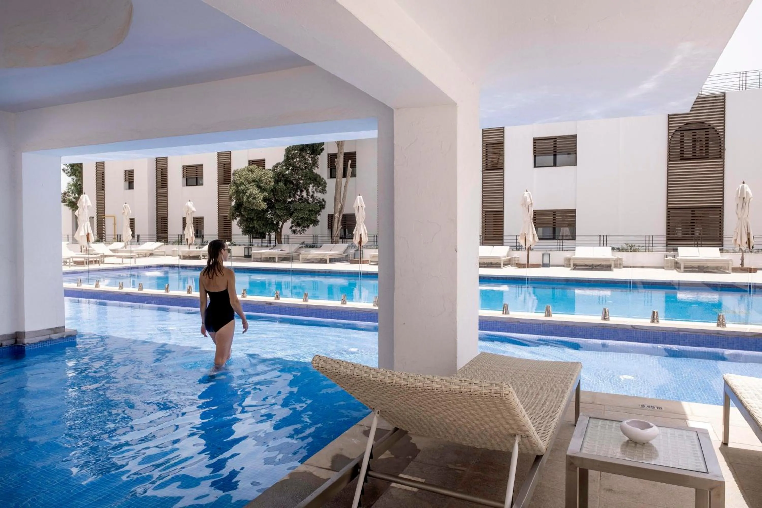 Swimming pool in Les Orangers Garden Villas and Bungalows Ultra All inclusive