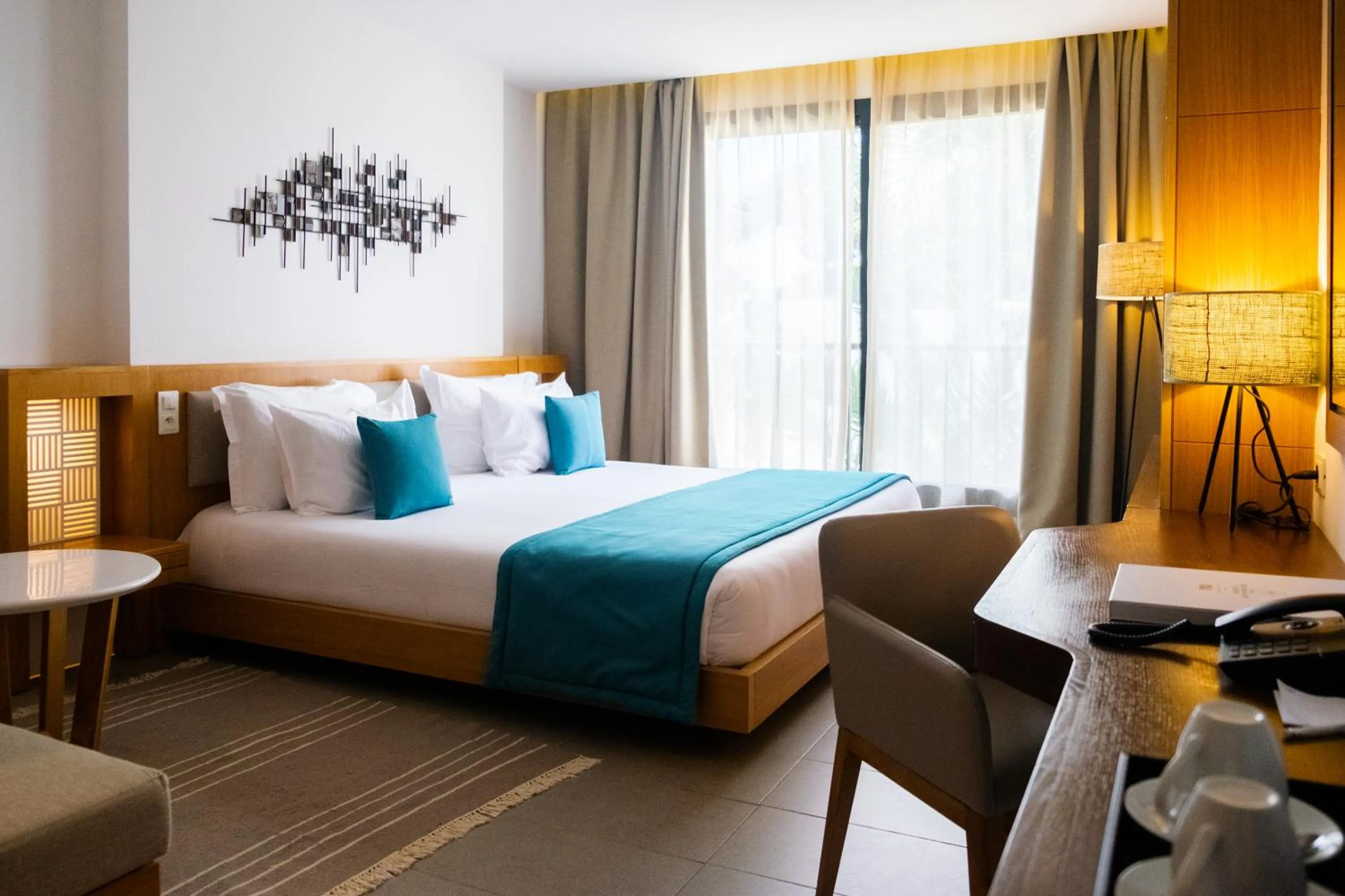 Bedroom, Bed in Les Orangers Garden Villas and Bungalows Ultra All inclusive