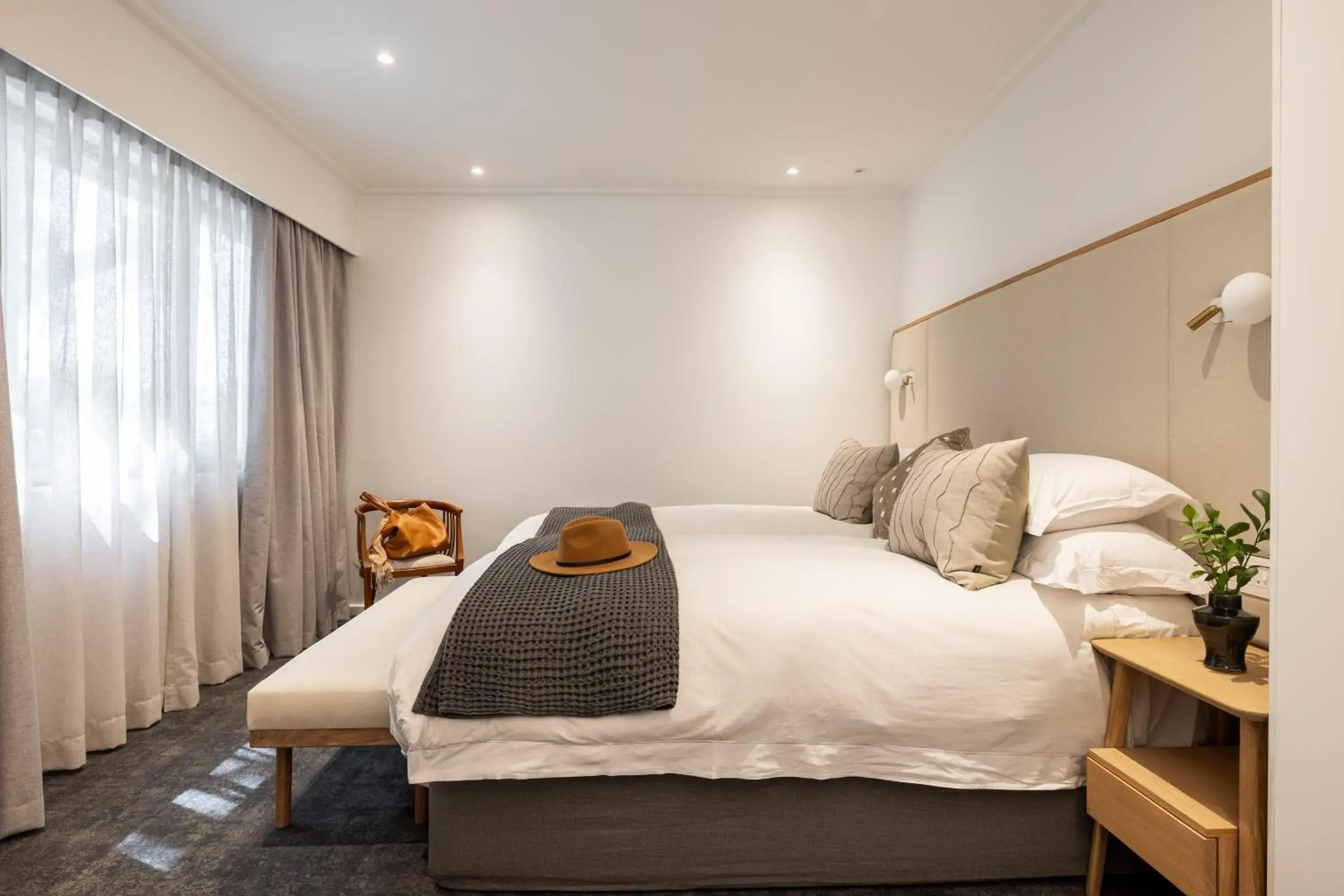 Bedroom, Bed in Vineyard Hotel Bedroom, Bed in Vineyard Hotel