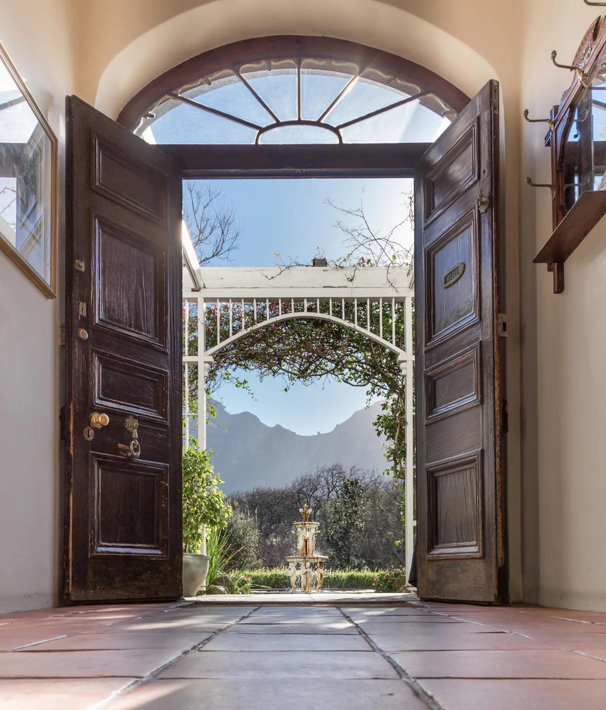 Mountain view in Vineyard Hotel