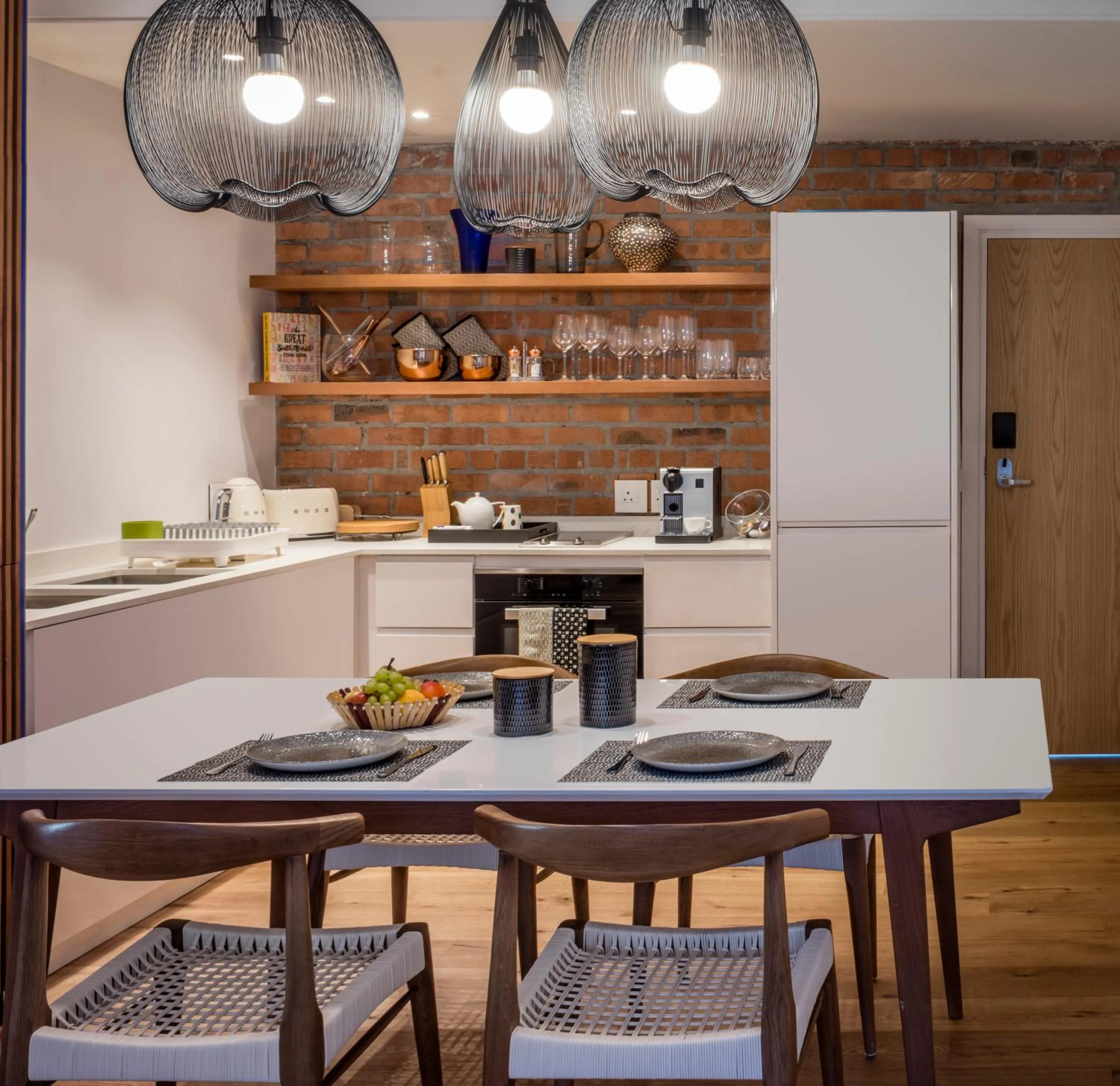 Kitchen or kitchenette in Vineyard Hotel