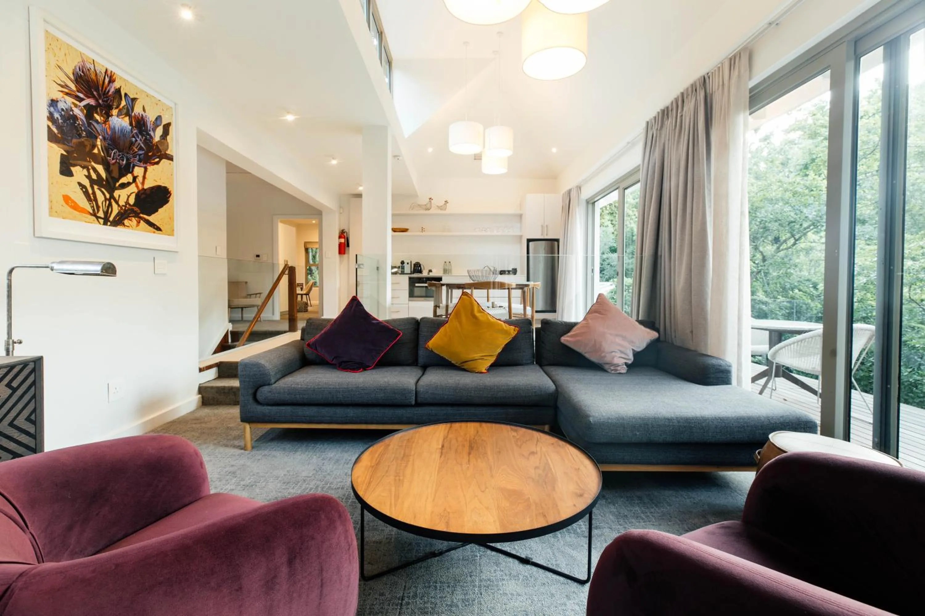 Living room in Vineyard Hotel