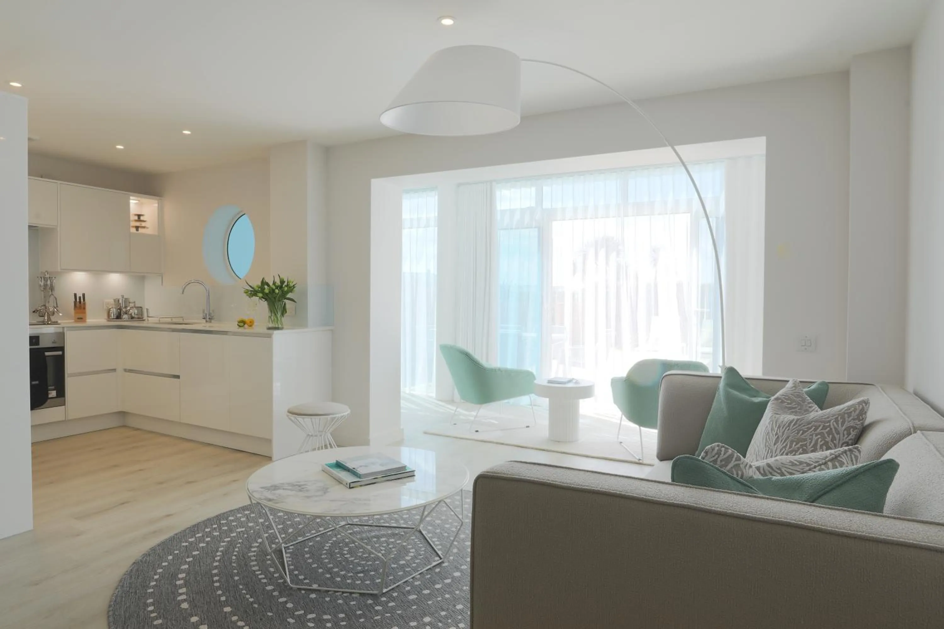 Living room in St Moritz Hotel and Cowshed Spa