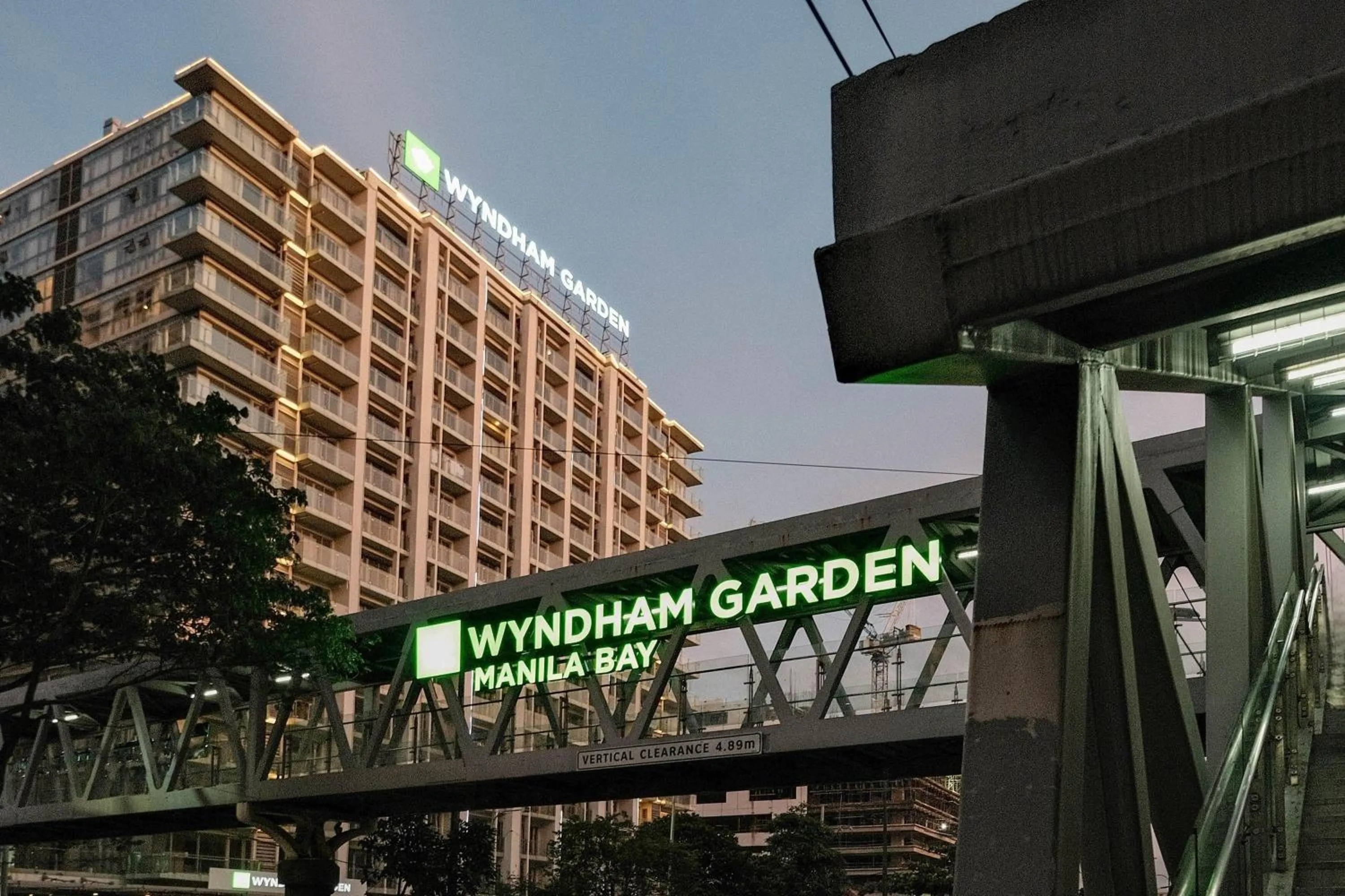 Property building in Wyndham Garden Manila Bay