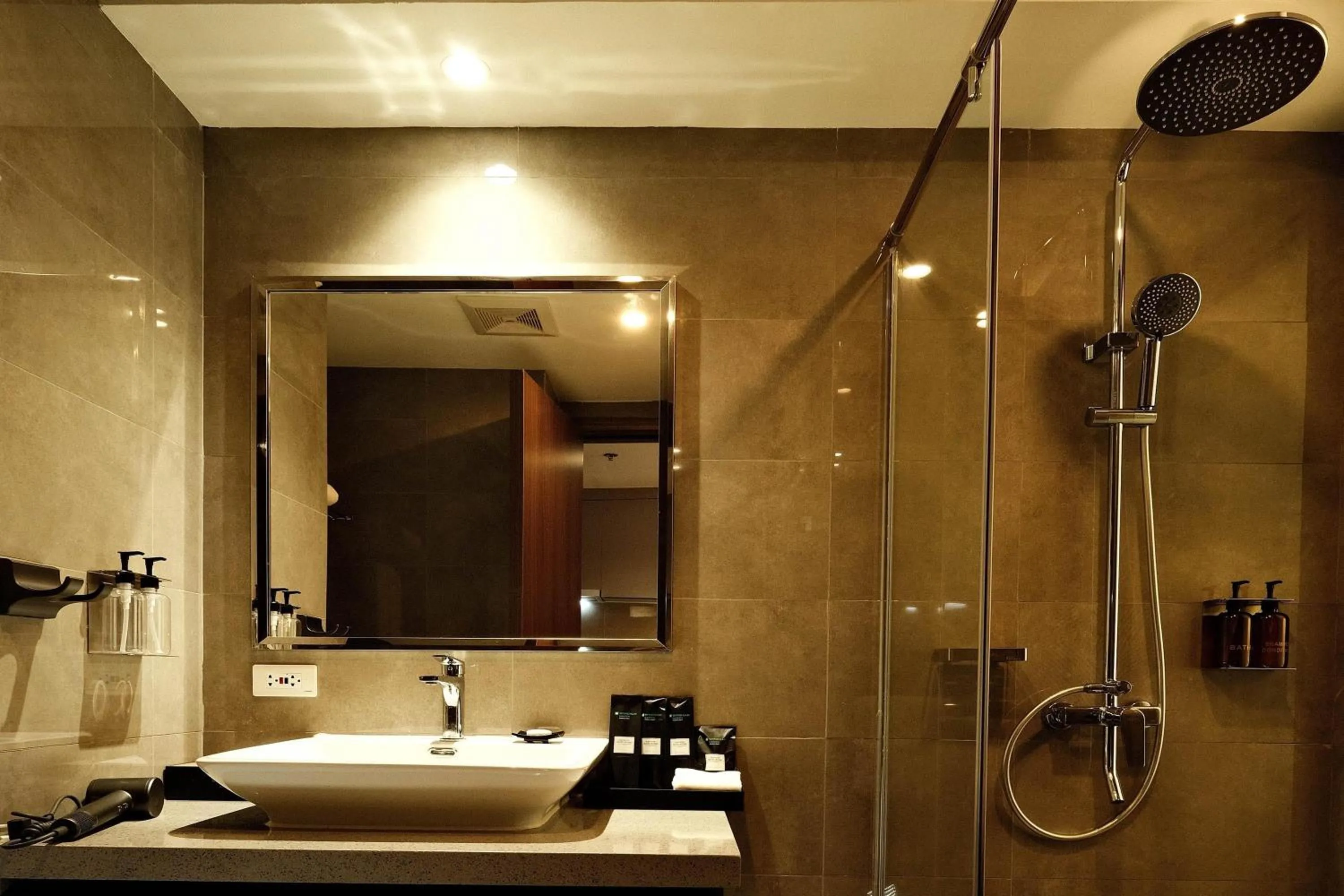 Bathroom in Wyndham Garden Manila Bay