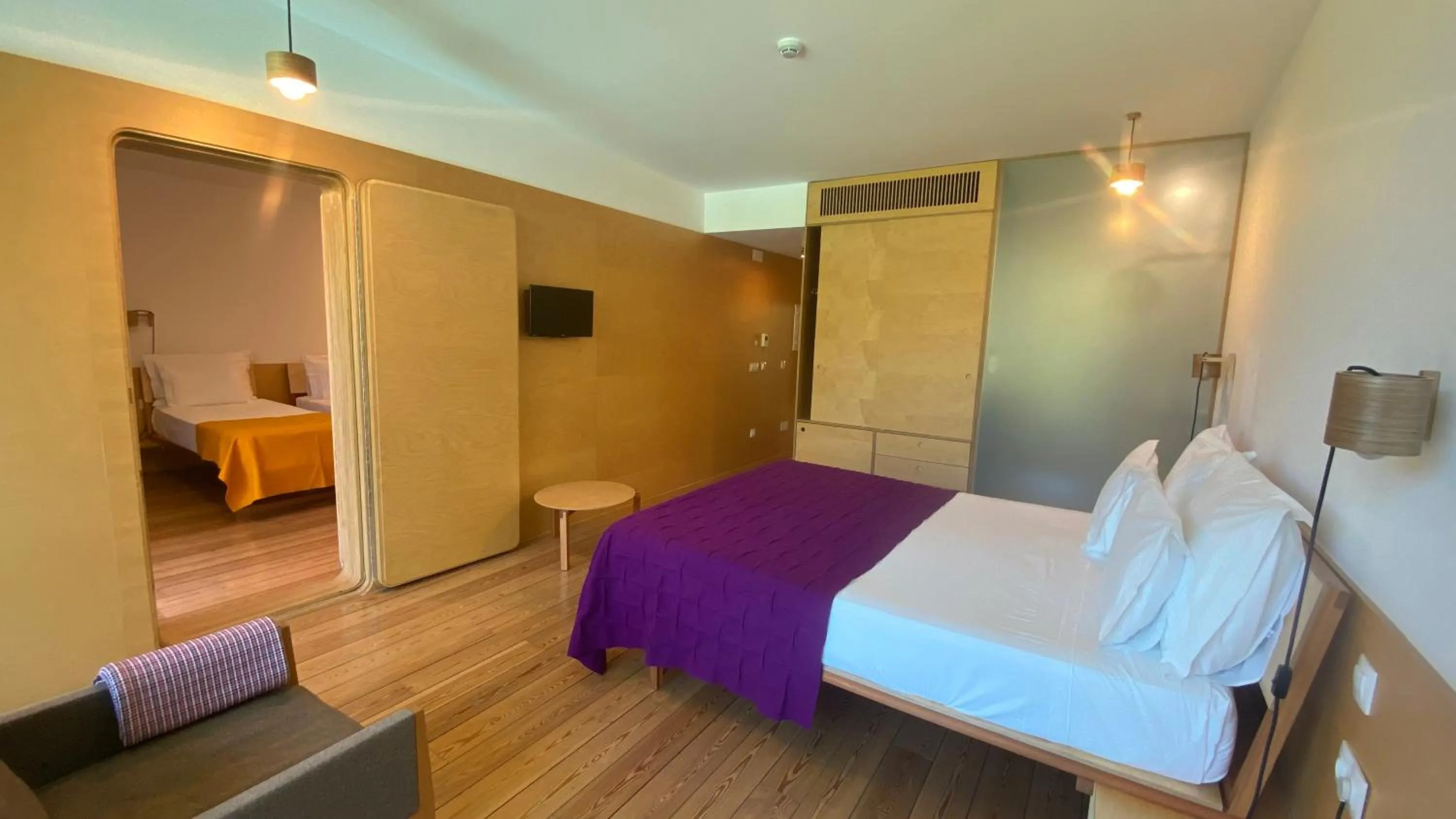 Bed in Colmeal Countryside Hotel