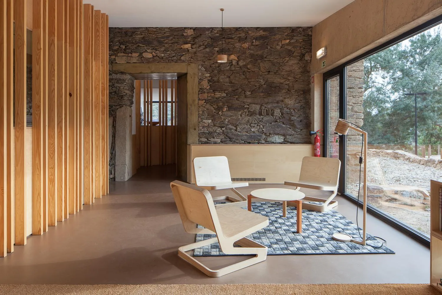 Communal lounge/ TV room in Colmeal Countryside Hotel