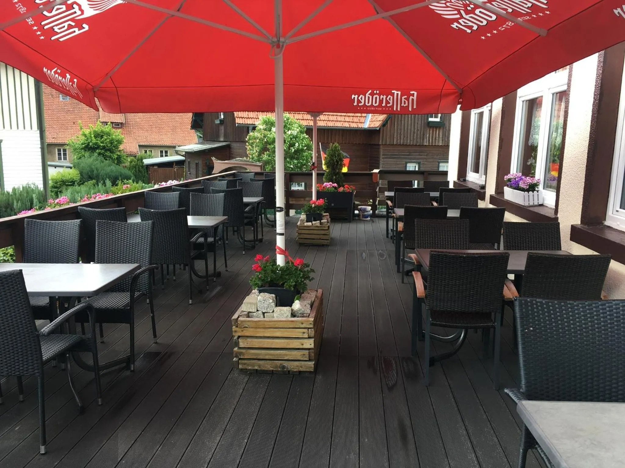 Pension und China - Thai Restaurant Asia - Haus