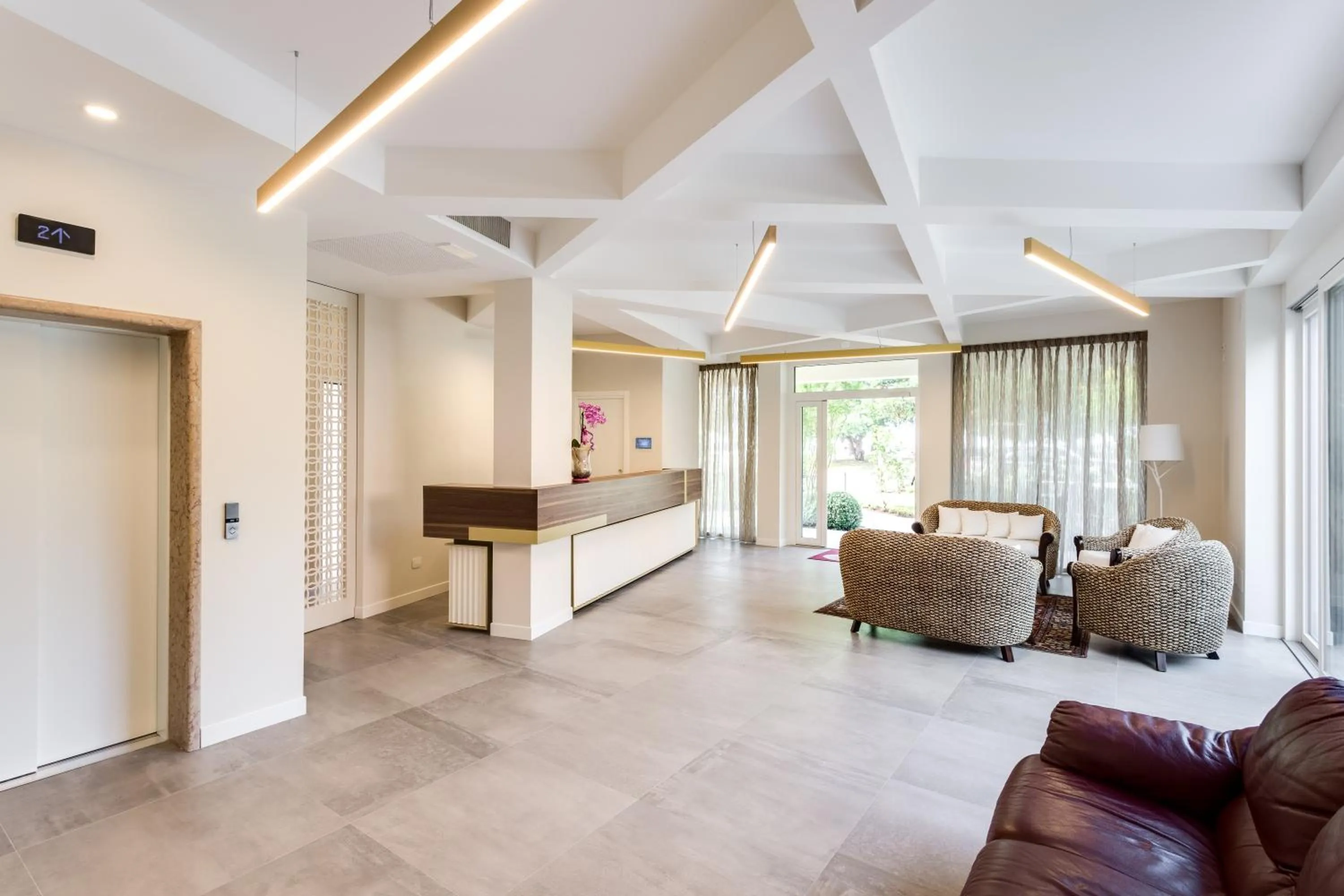 Lobby or reception in Hotel Europa