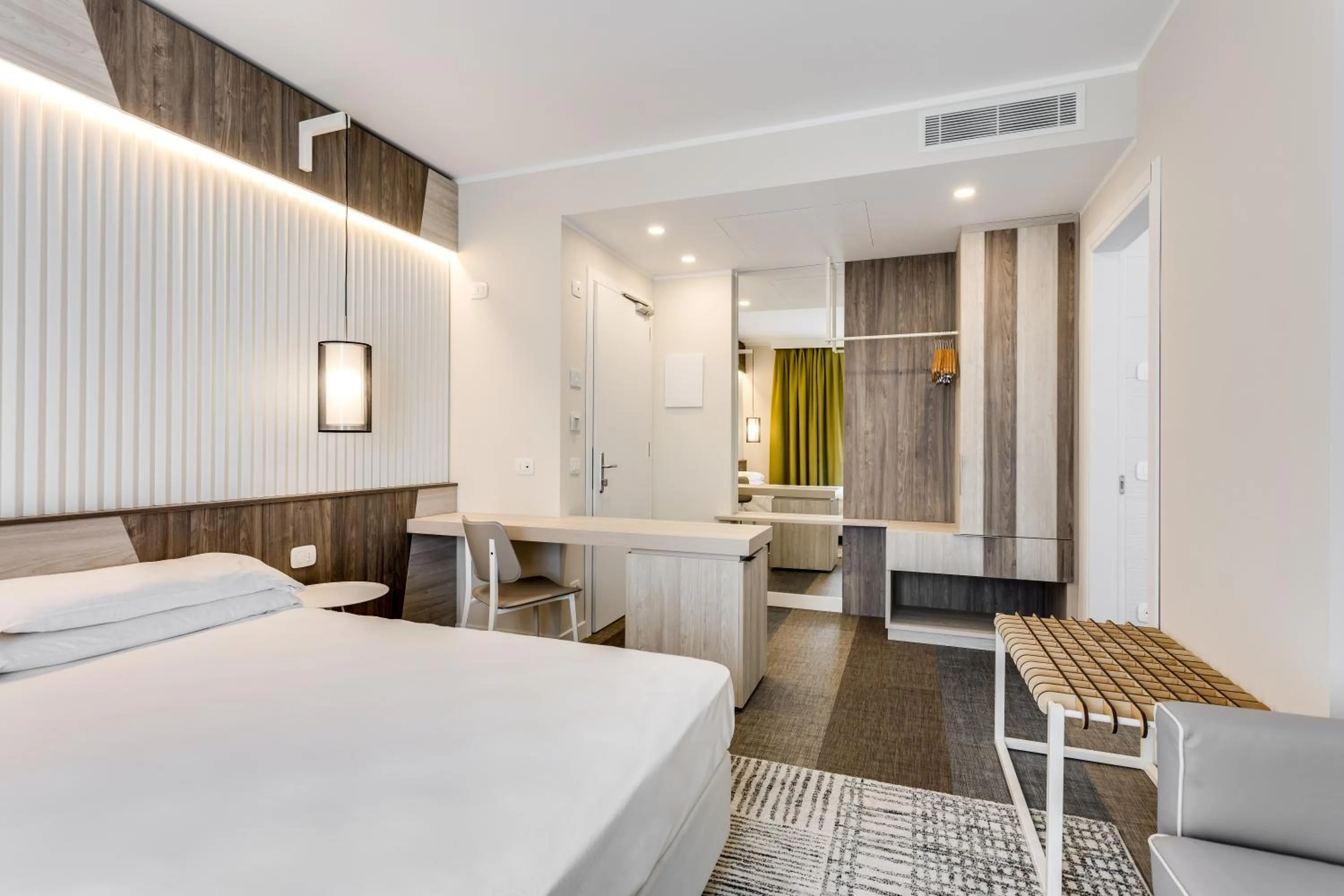 Bedroom, Bed in Hotel Europa