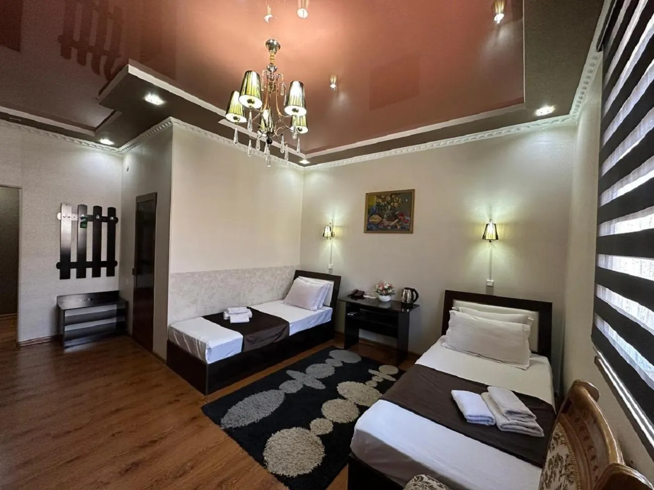 Photo of the whole room, Bed in Hotel Euro Asia Khiva in Ichan Qala