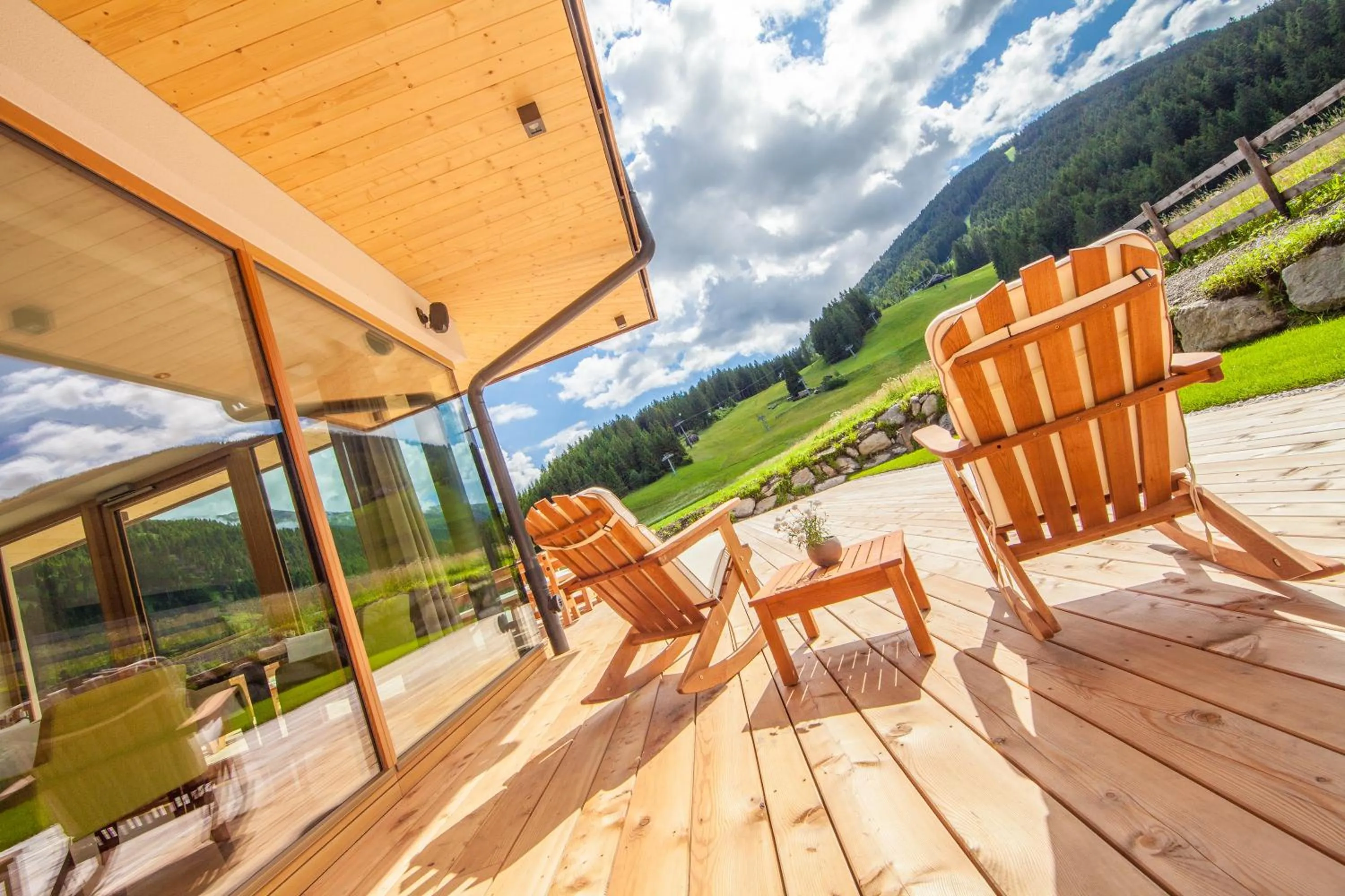 Balcony/Terrace in JOAS natur.hotel.b&b
