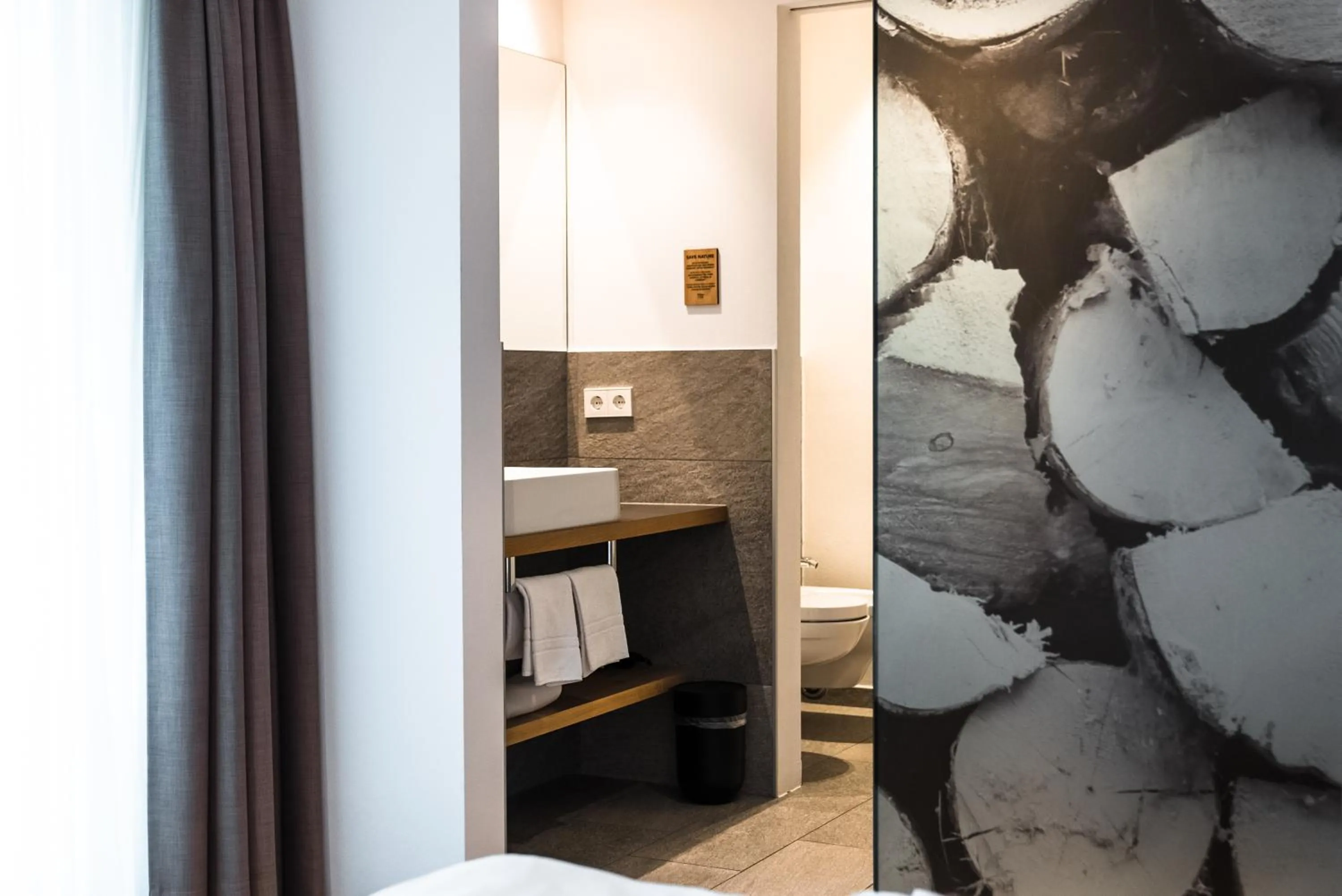 Bathroom in JOAS natur.hotel.b&b