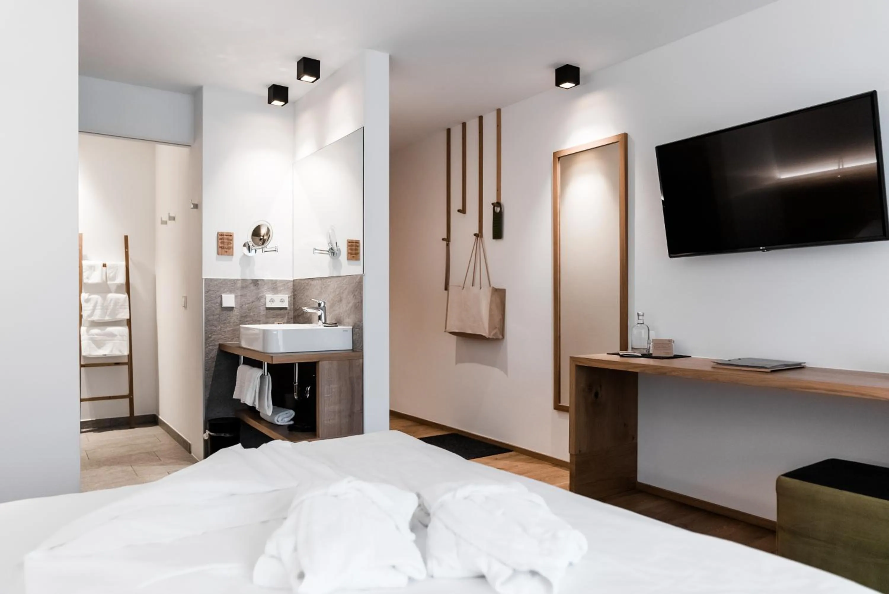 Photo of the whole room, Bed in JOAS natur.hotel.b&b