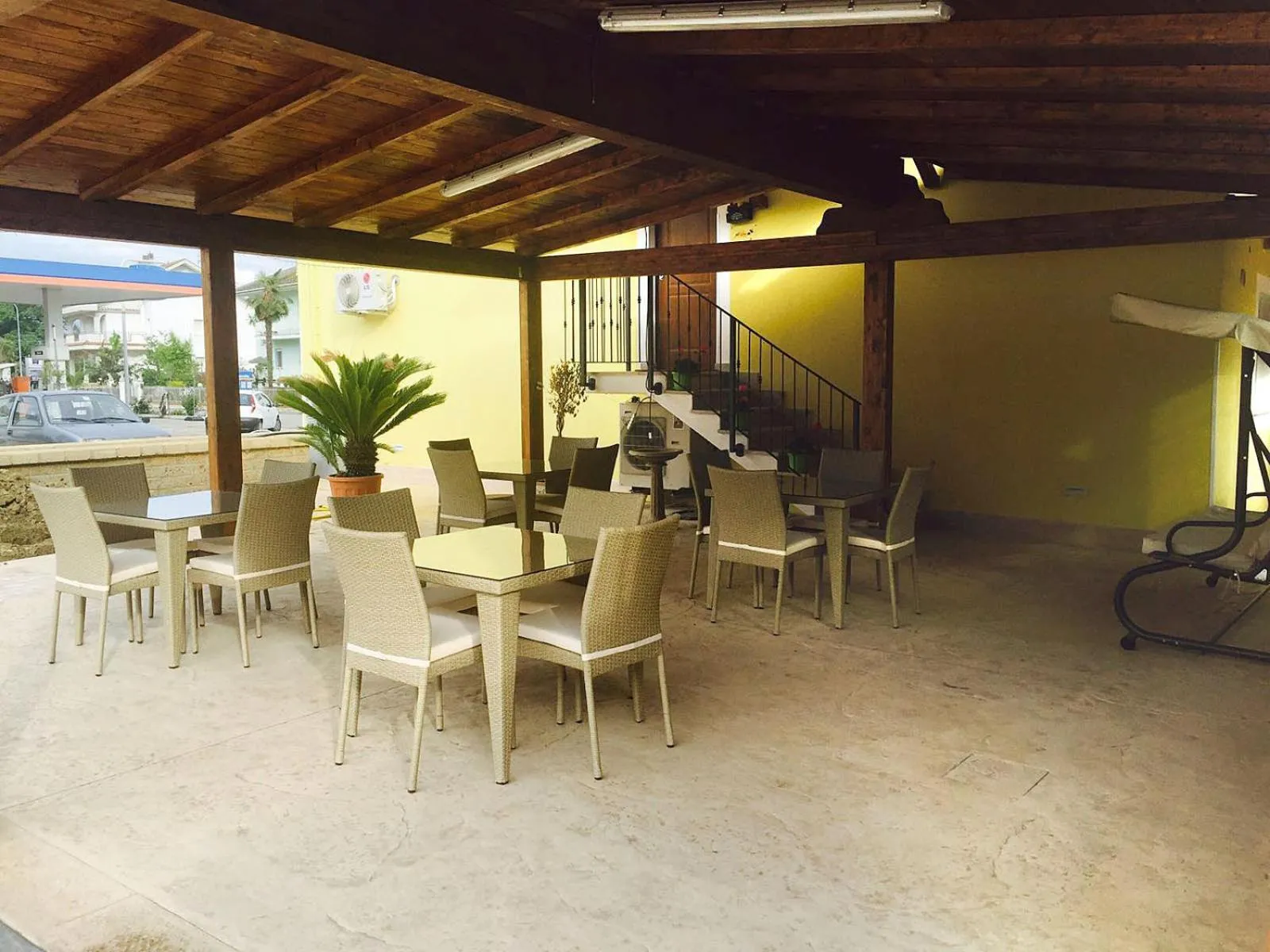 Patio in Pit Lane AFFITTACAMERE