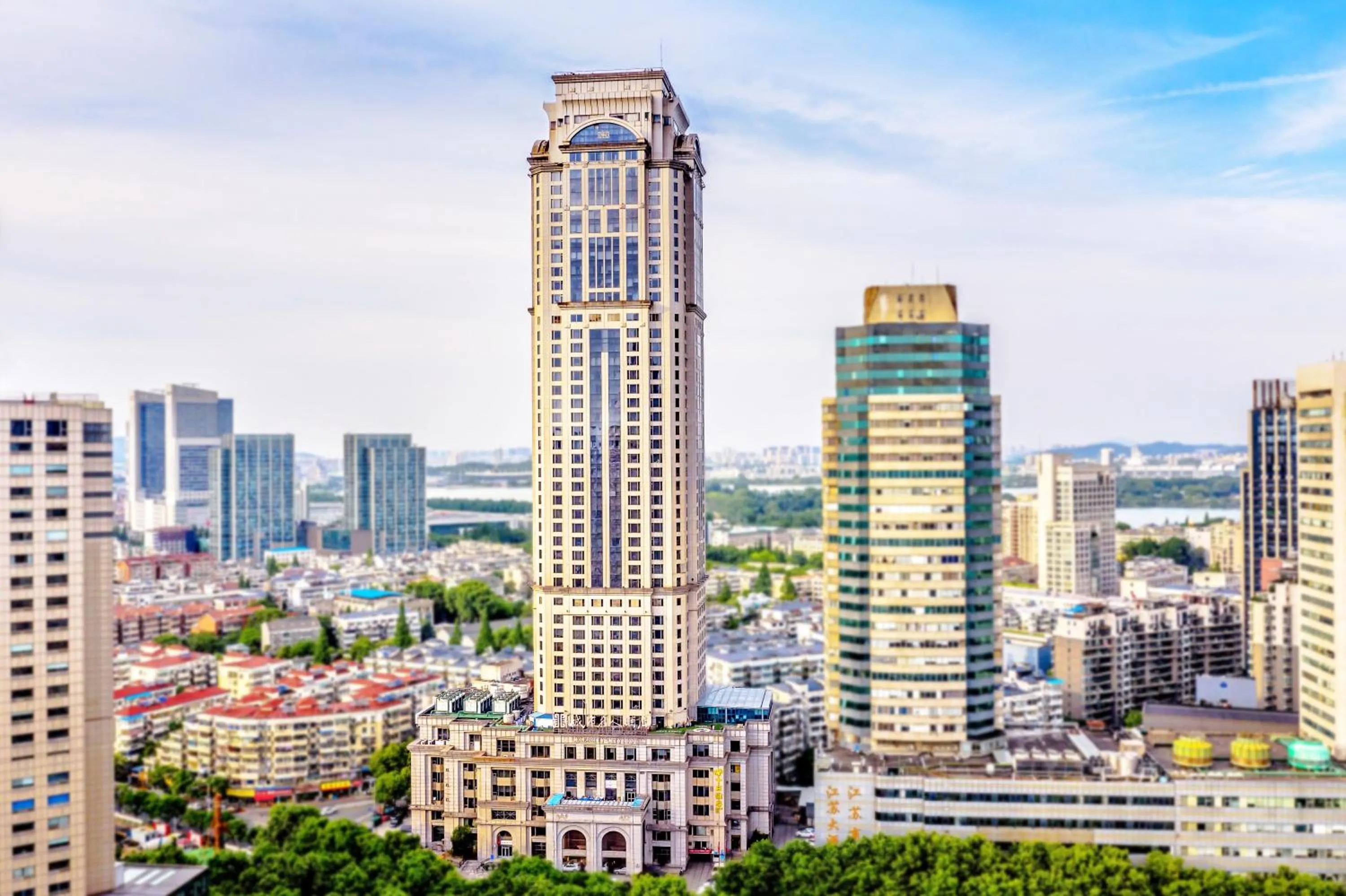 Property building in Nanjing City Celebrity Hotel