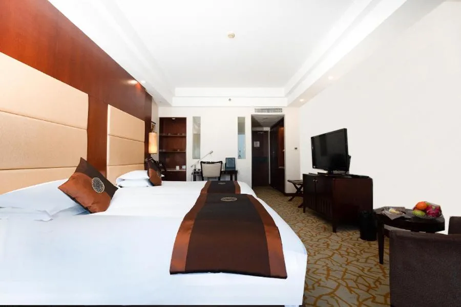 Bed in Nanjing City Celebrity Hotel