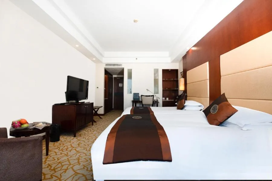 Bed in Nanjing City Celebrity Hotel