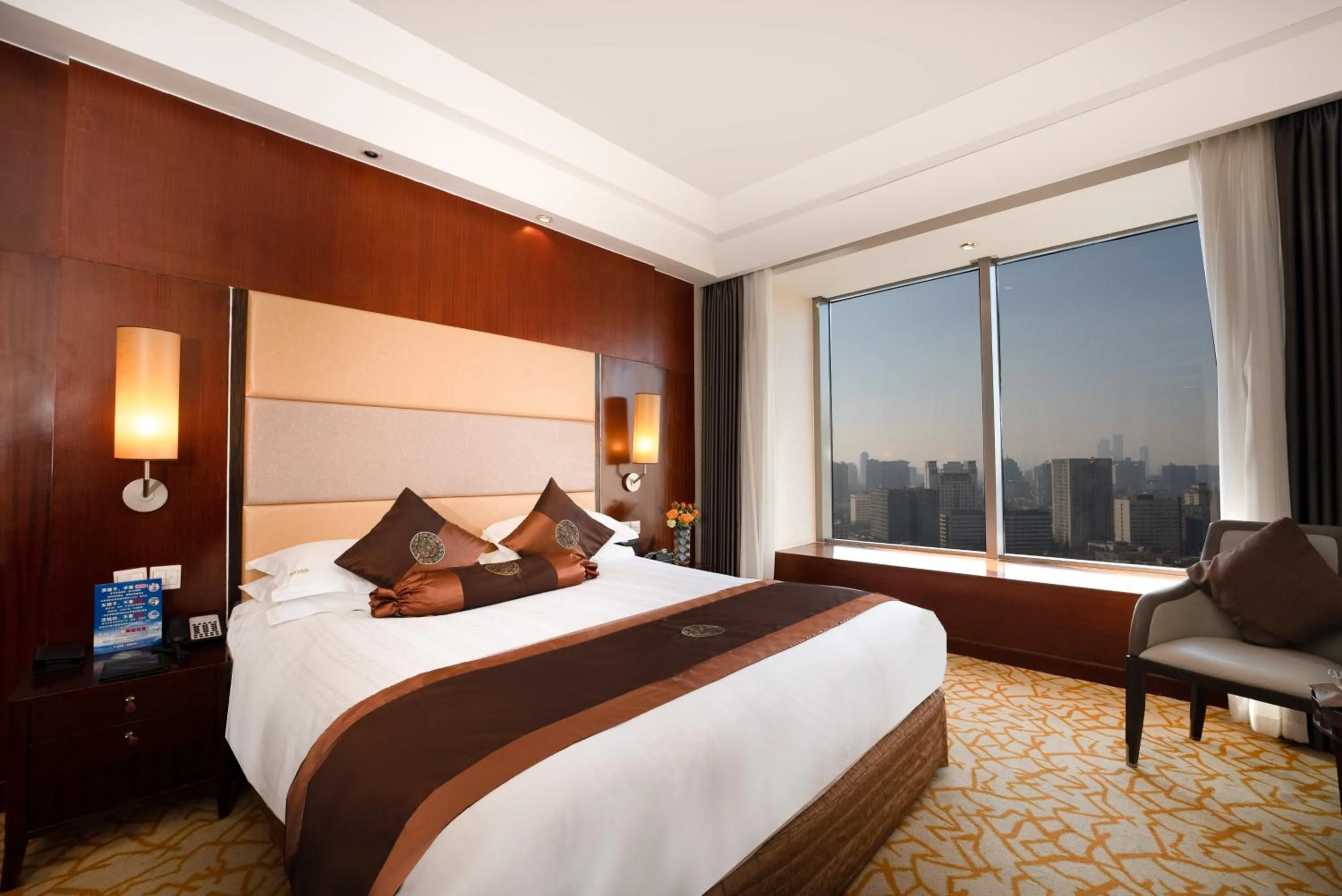 Bed in Nanjing City Celebrity Hotel