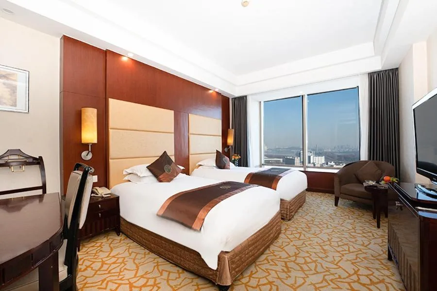 Bed in Nanjing City Celebrity Hotel