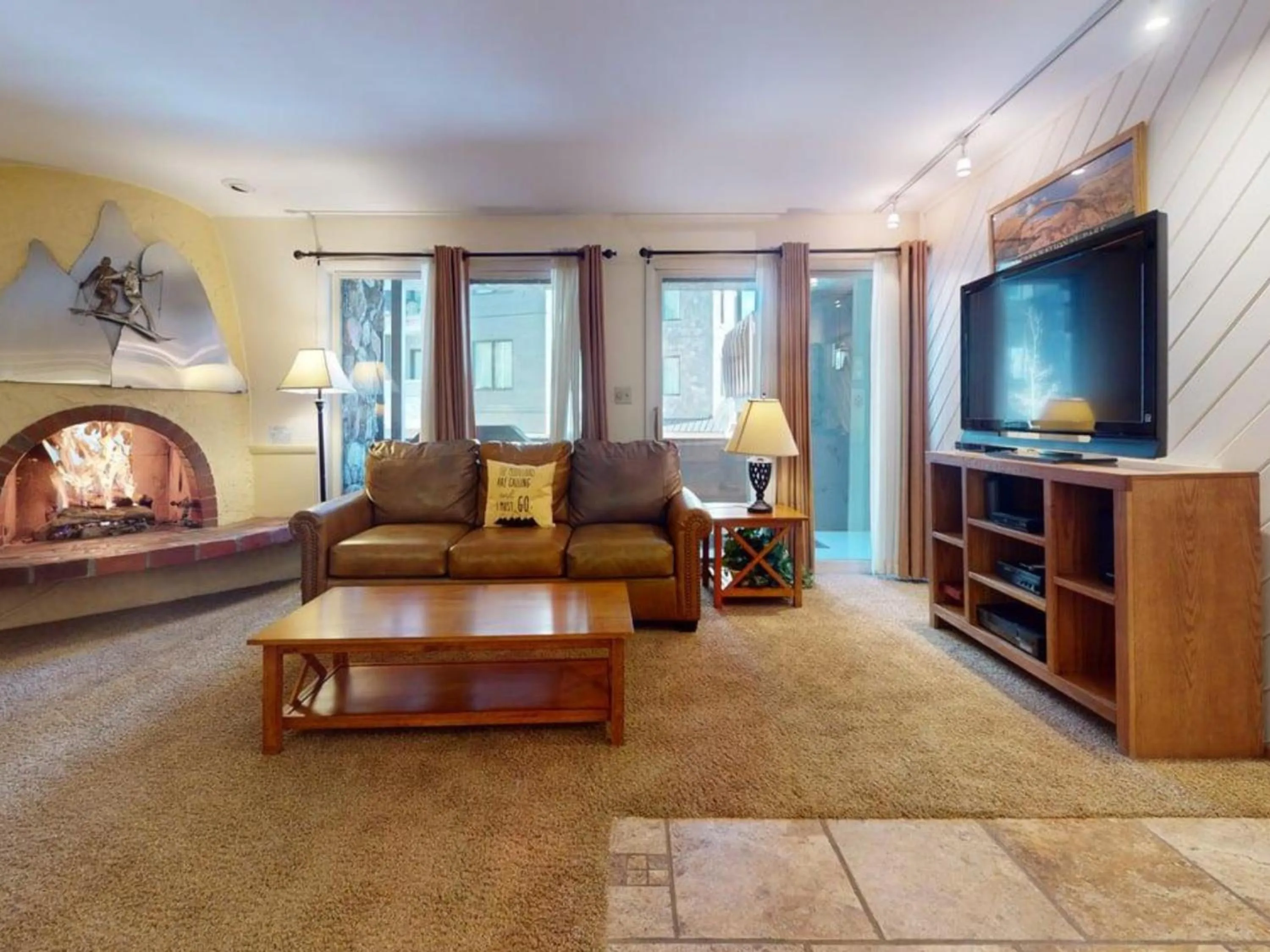 Living room in Enzian - CoralTree Residence Collection