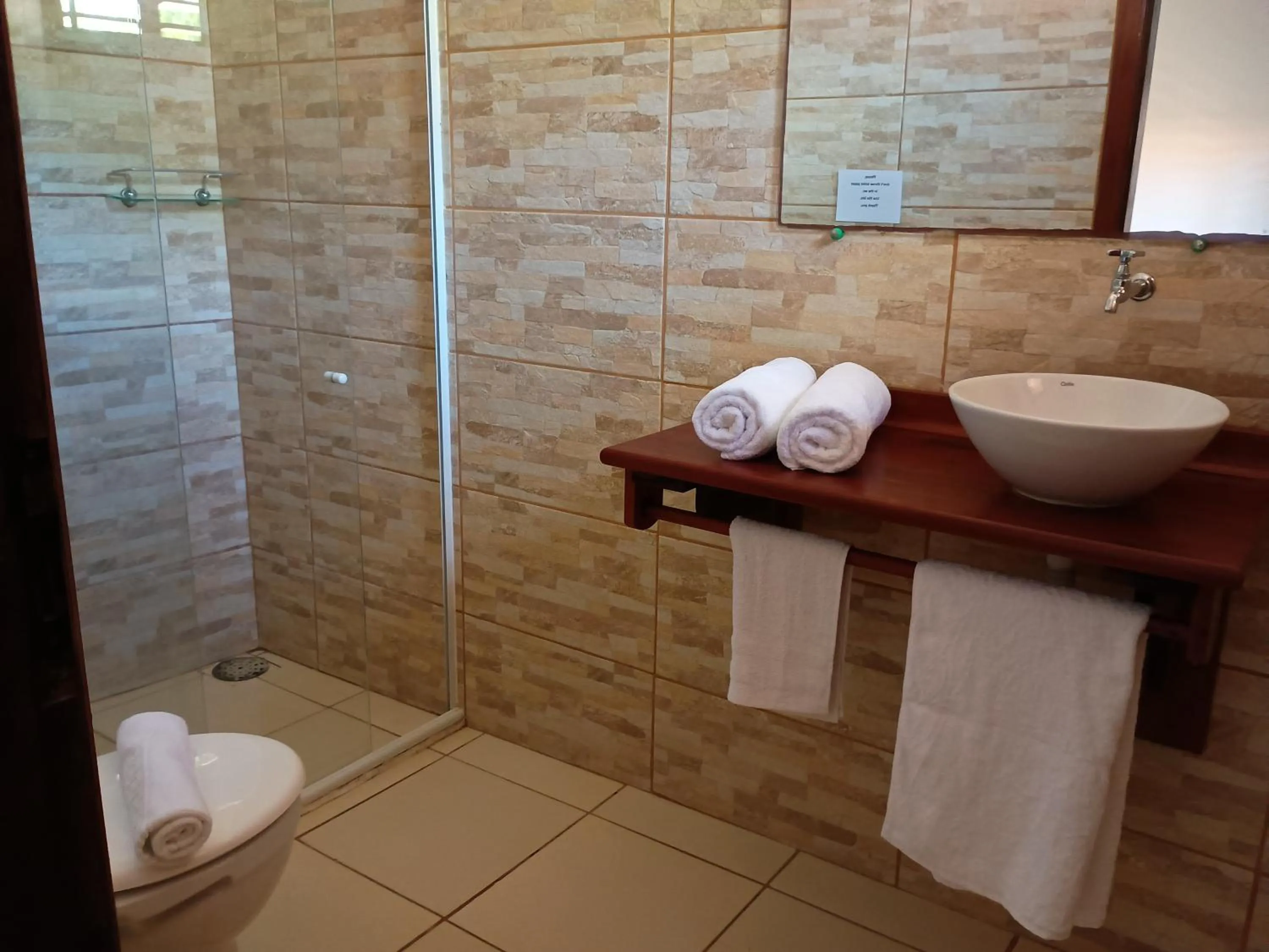 Bathroom in B&B Pedra do Meio