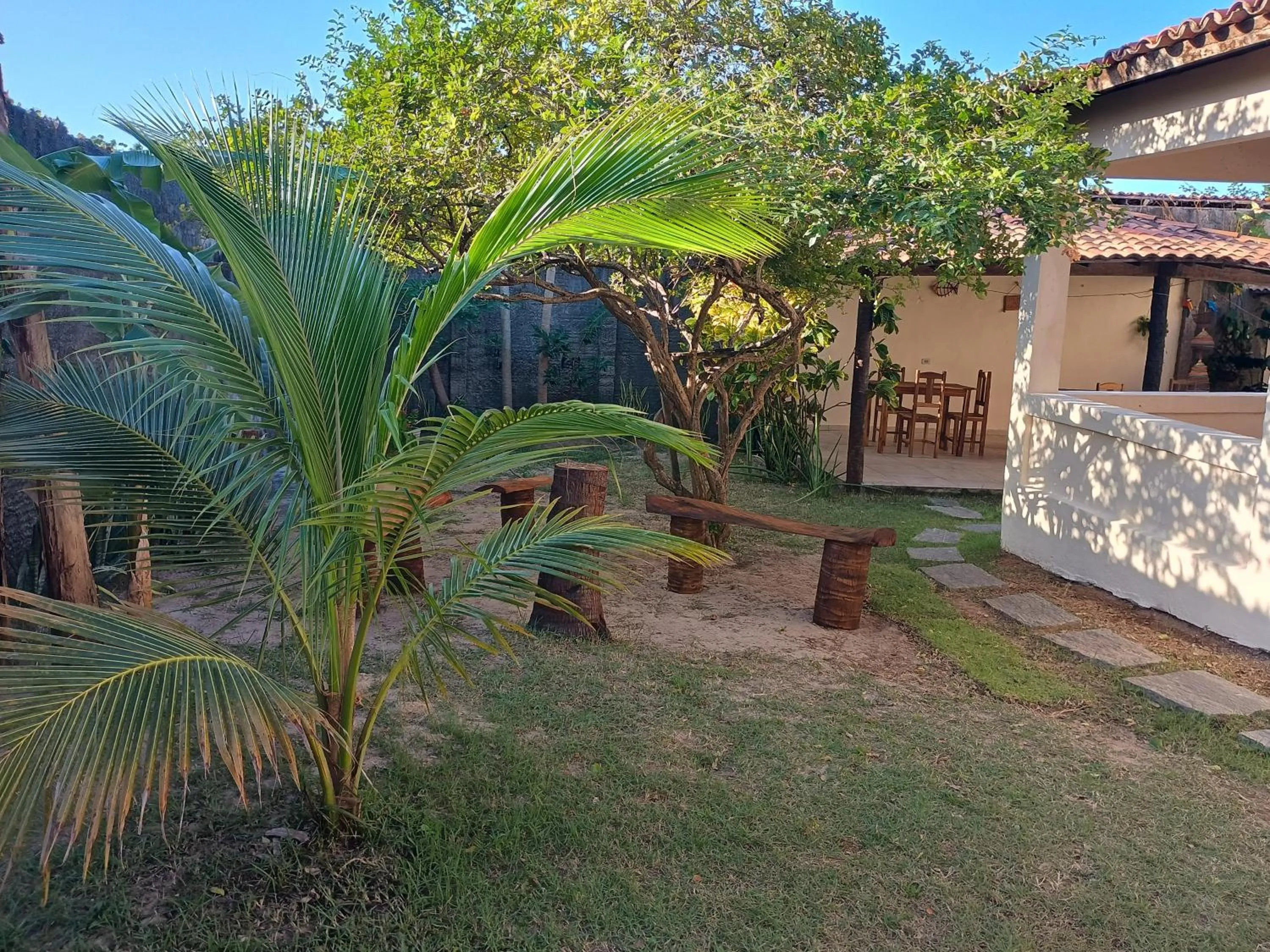 Garden in B&B Pedra do Meio