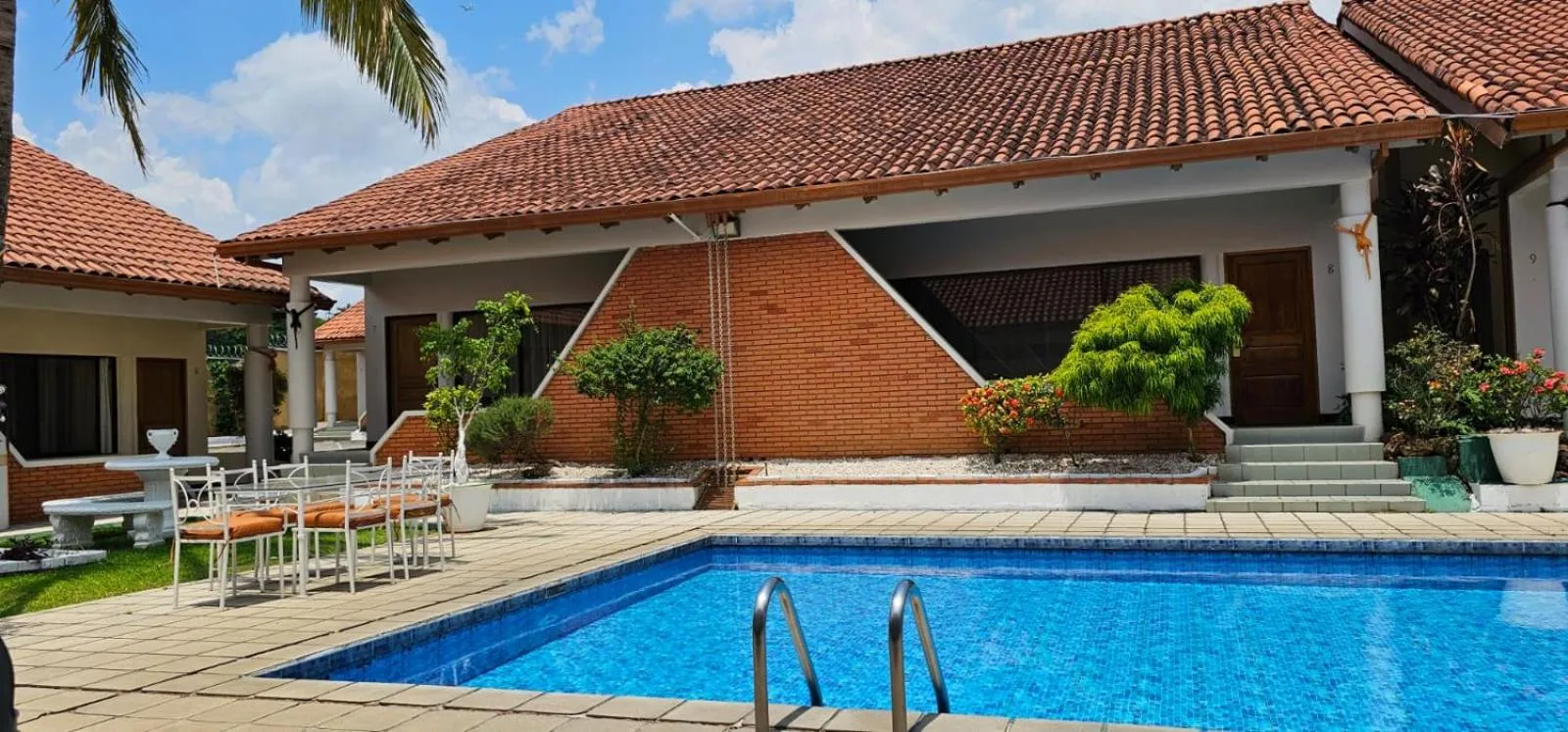 Patio in Apartotel Obelisco San José Aeropuerto