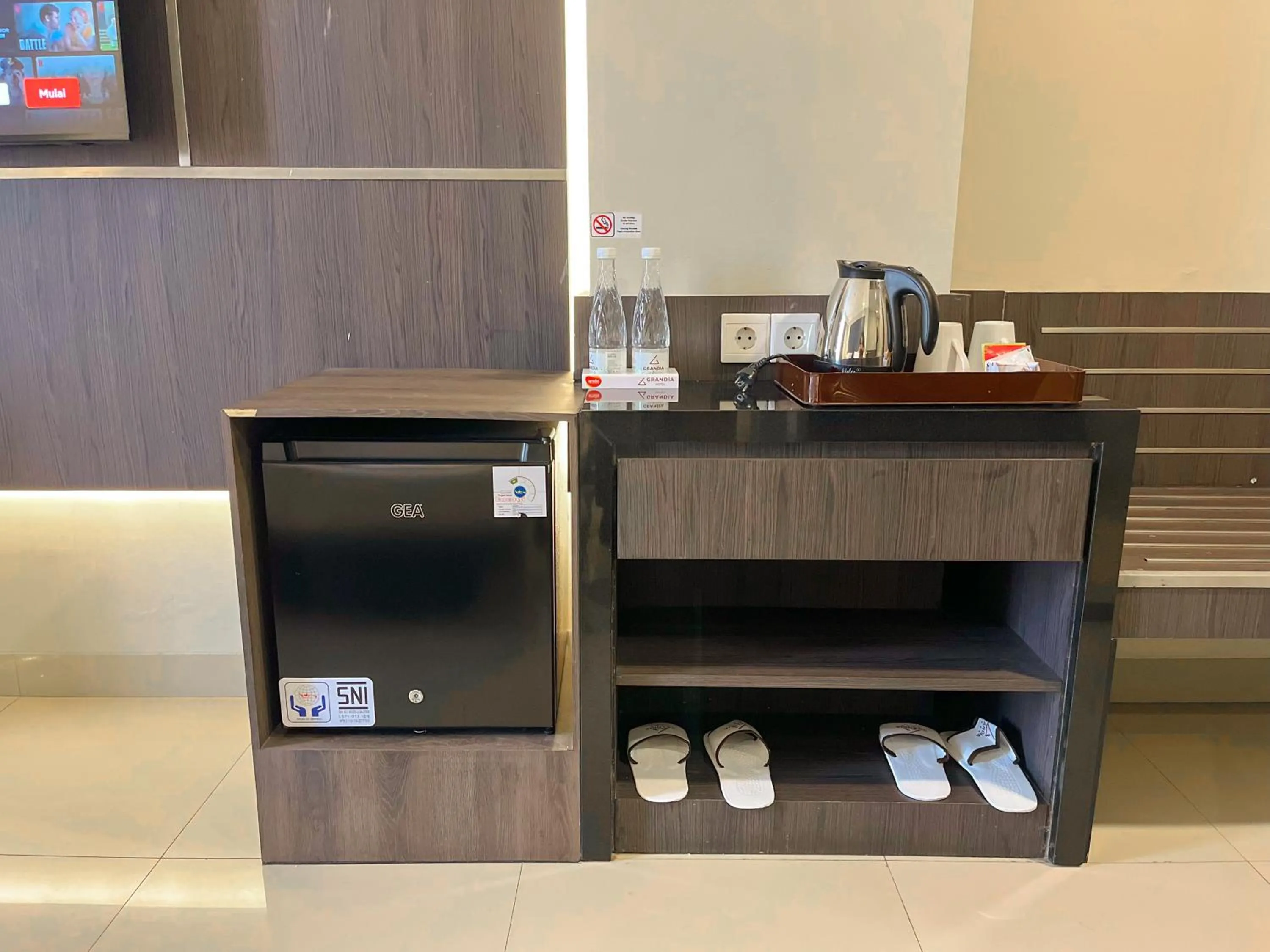 minibar in Grandia Hotel