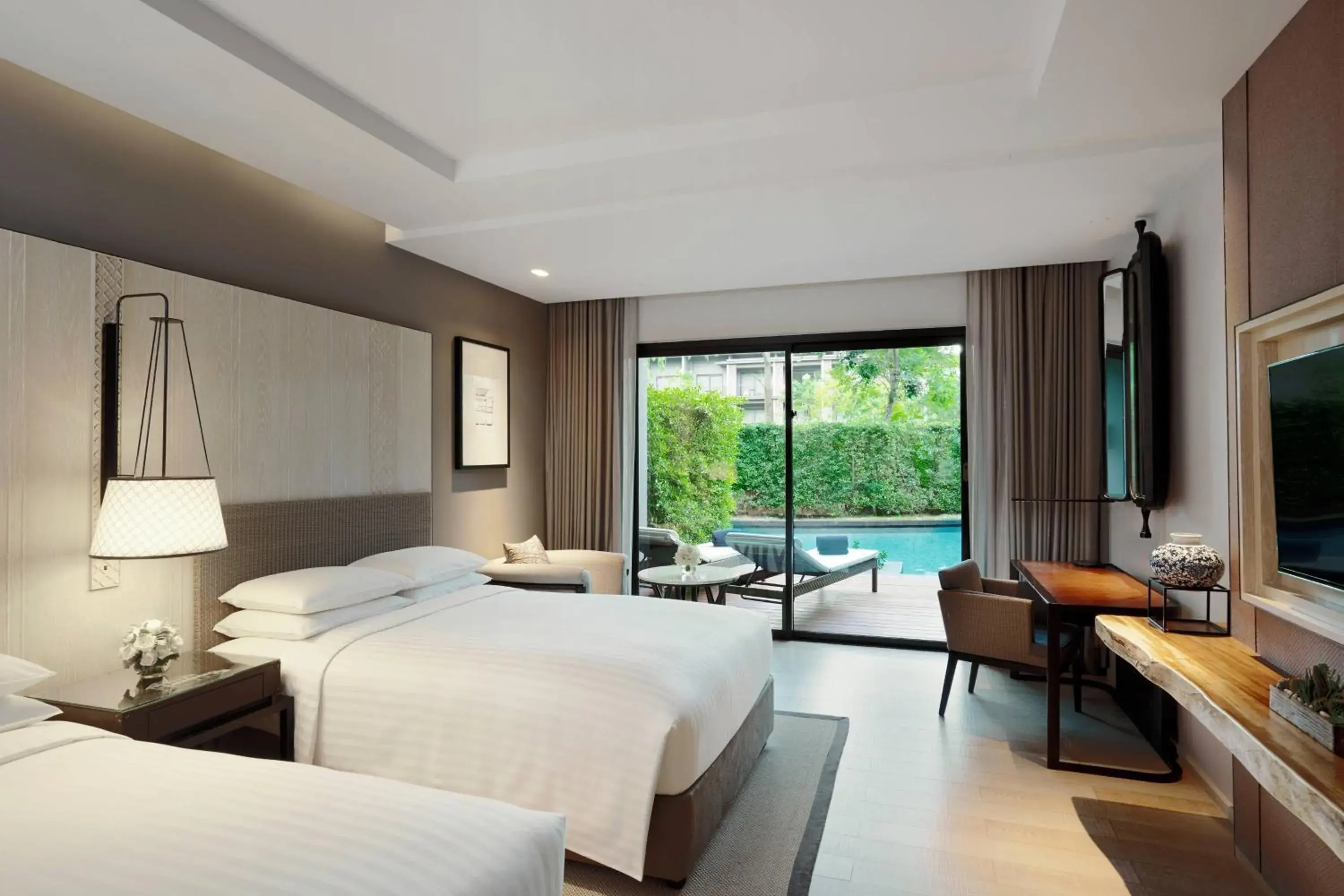 Guest room, 2 Double, Pool access in Hua Hin Marriott Resort and Spa Guest room, 2 Double, Pool access in Hua Hin Marriott Resort and Spa