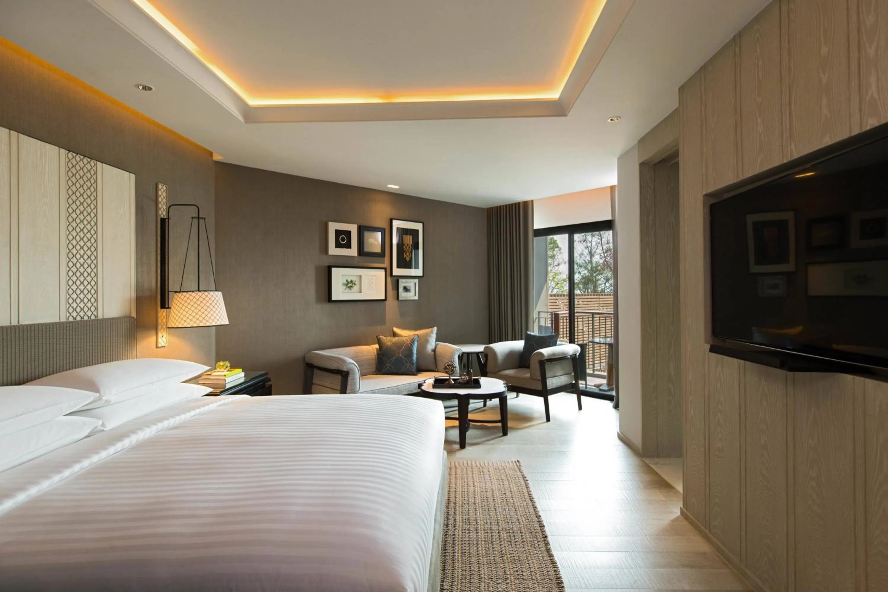 Photo of the whole room, Bed in Hua Hin Marriott Resort and Spa