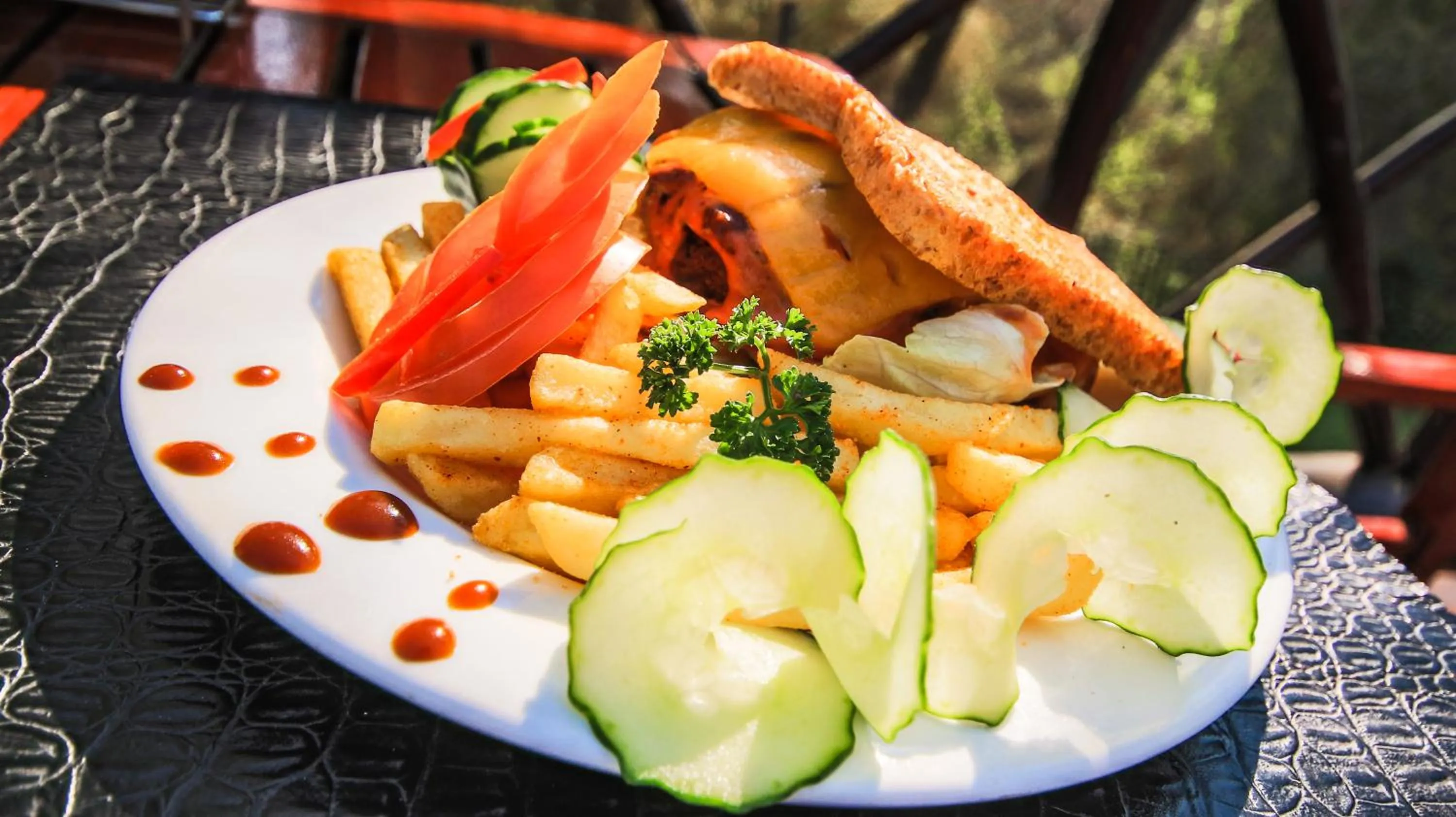 Food close-up in Grand Kruger Lodge and Spa