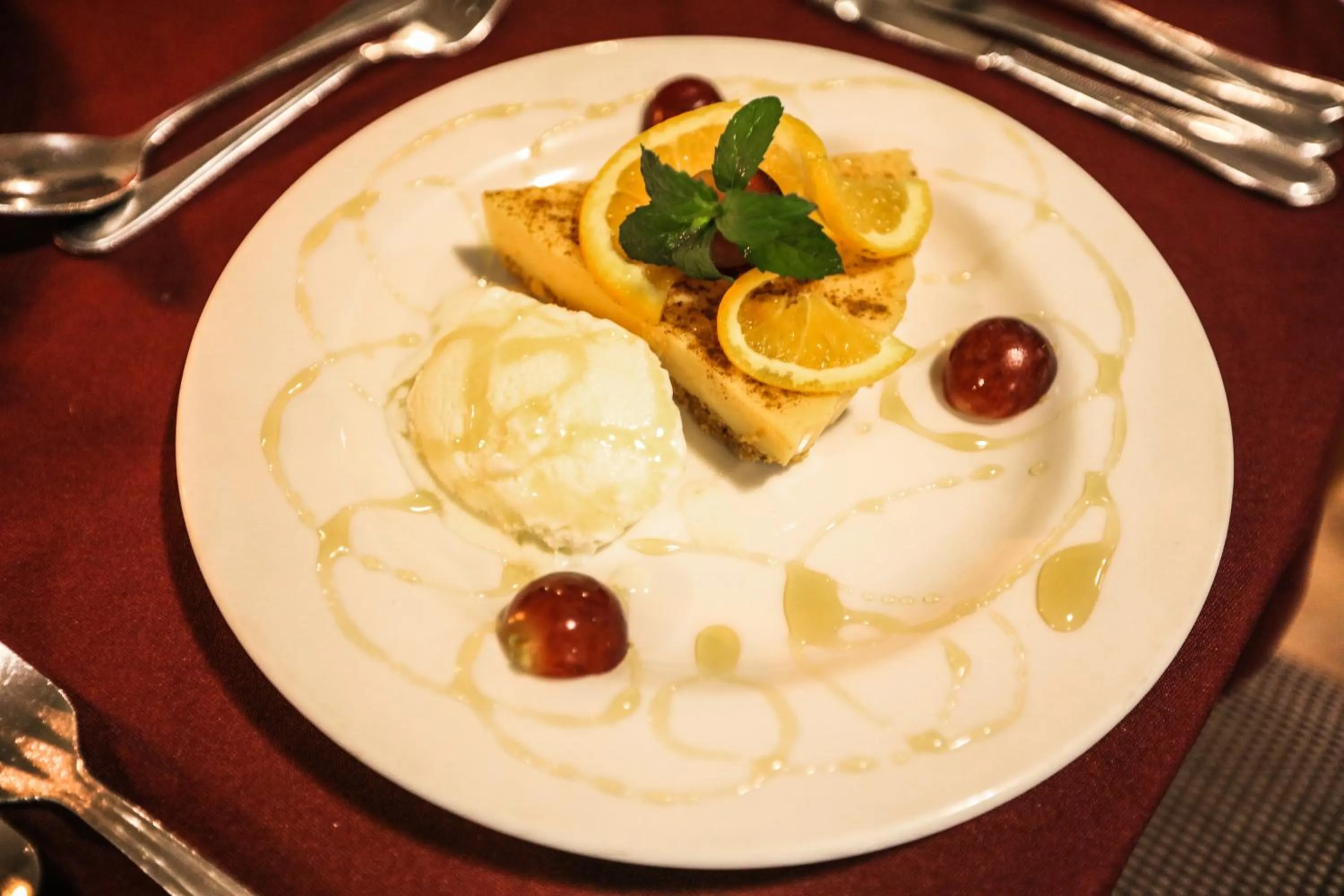 Food close-up in Grand Kruger Lodge and Spa